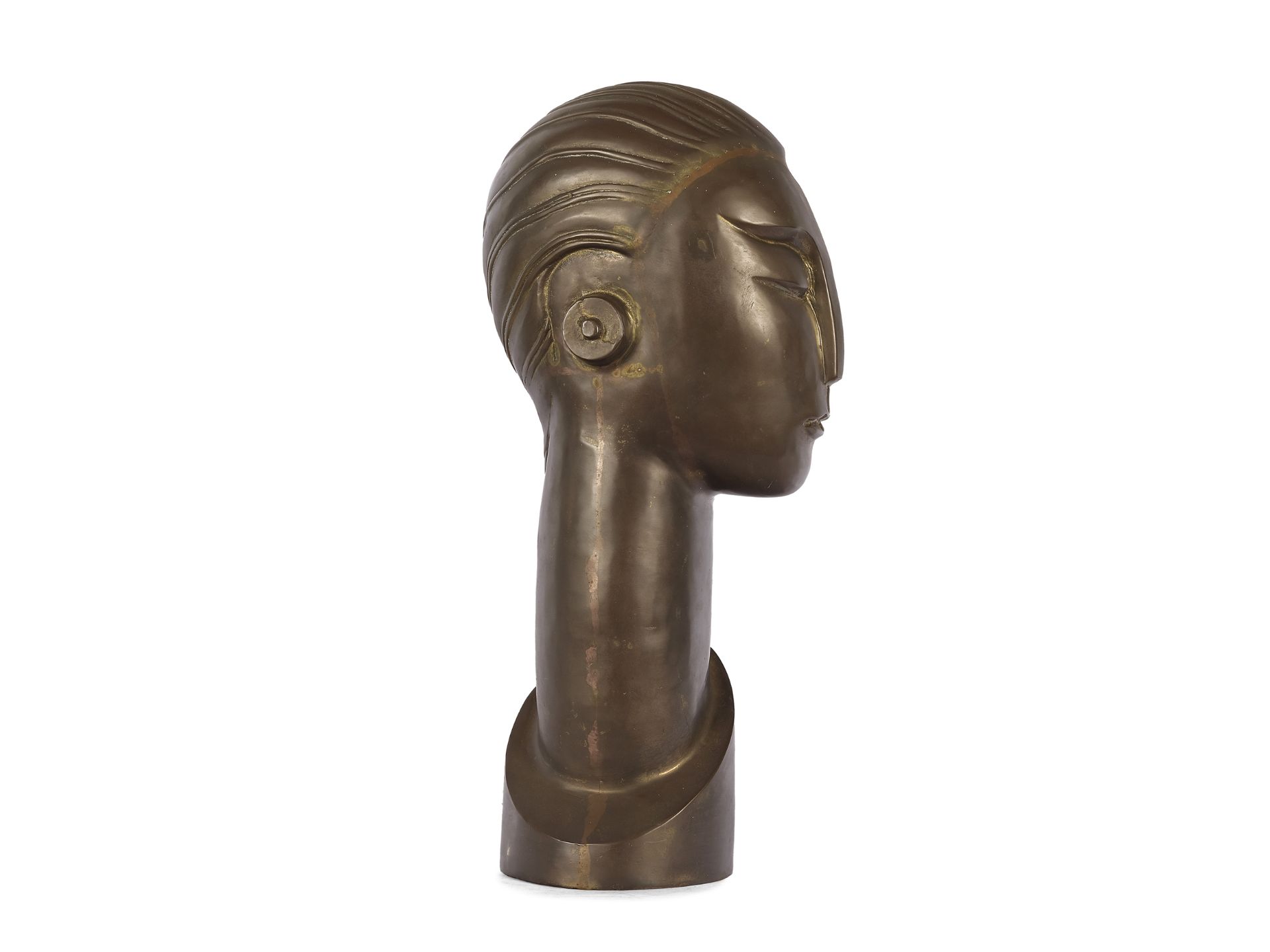 Portraitkopf, Art Deco, um 1920/30 - Bild 4 aus 7