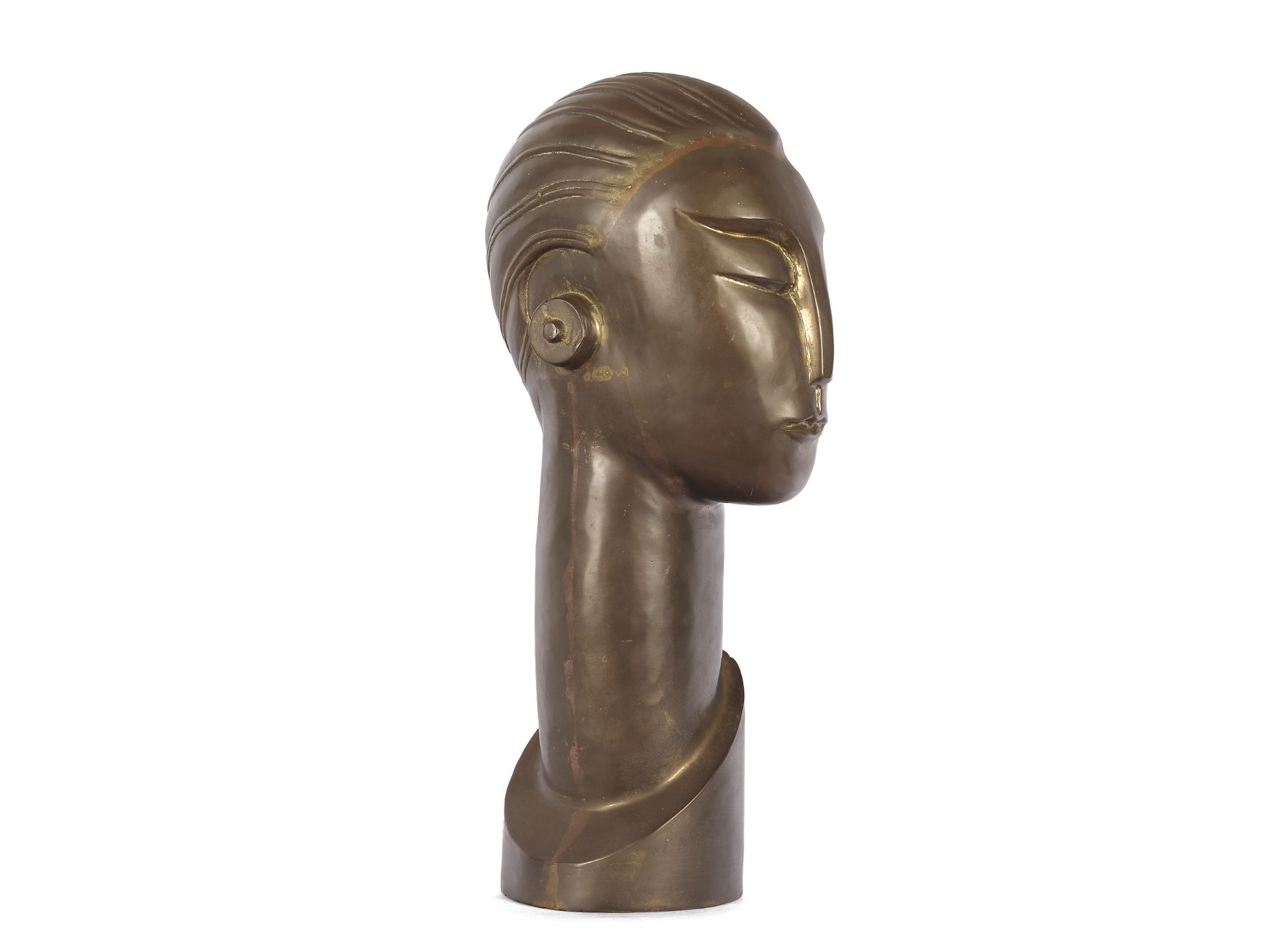 Portraitkopf, Art Deco, um 1920/30 - Bild 2 aus 7