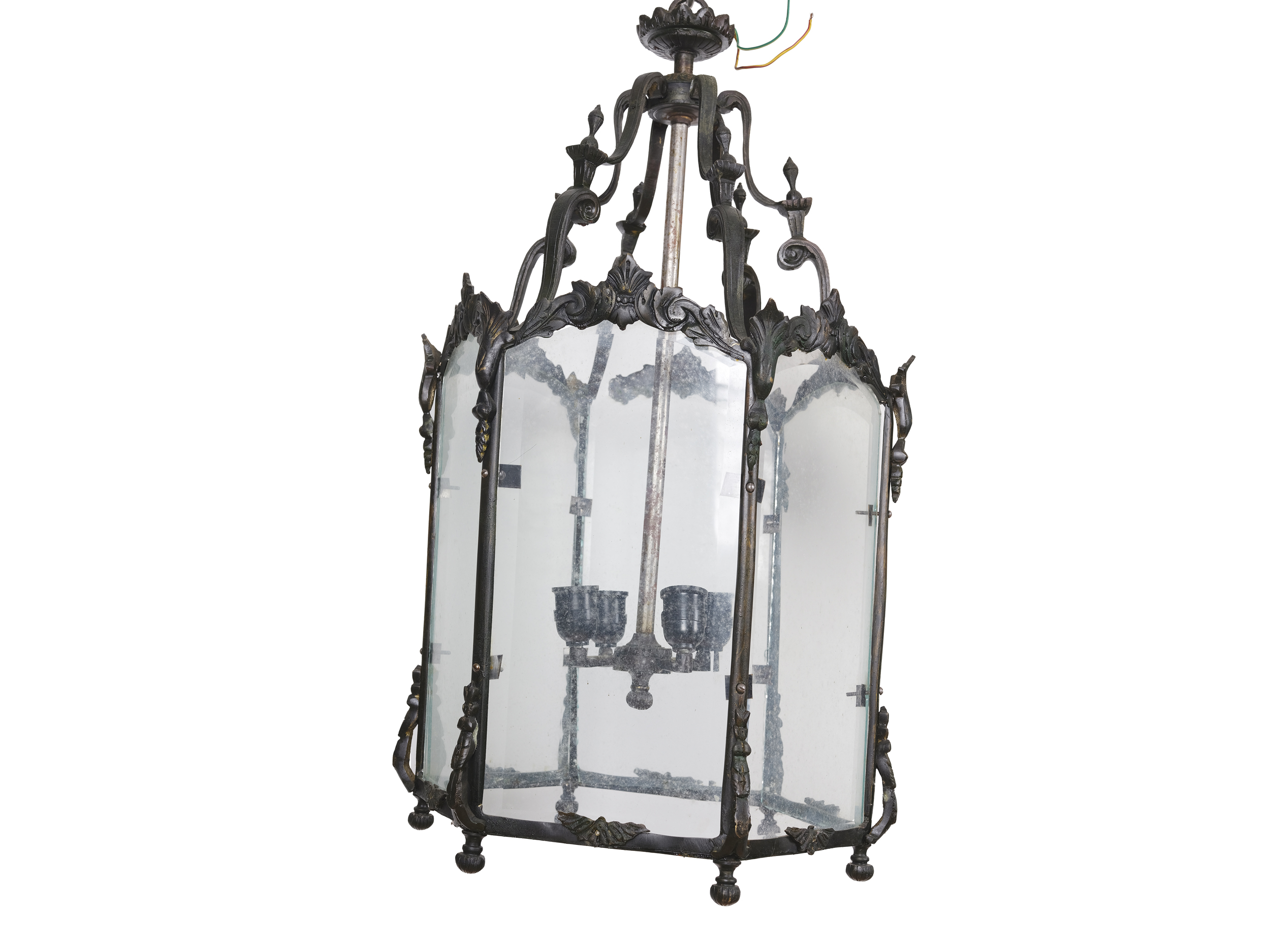 Pair of decorative lanterns, Baroque style