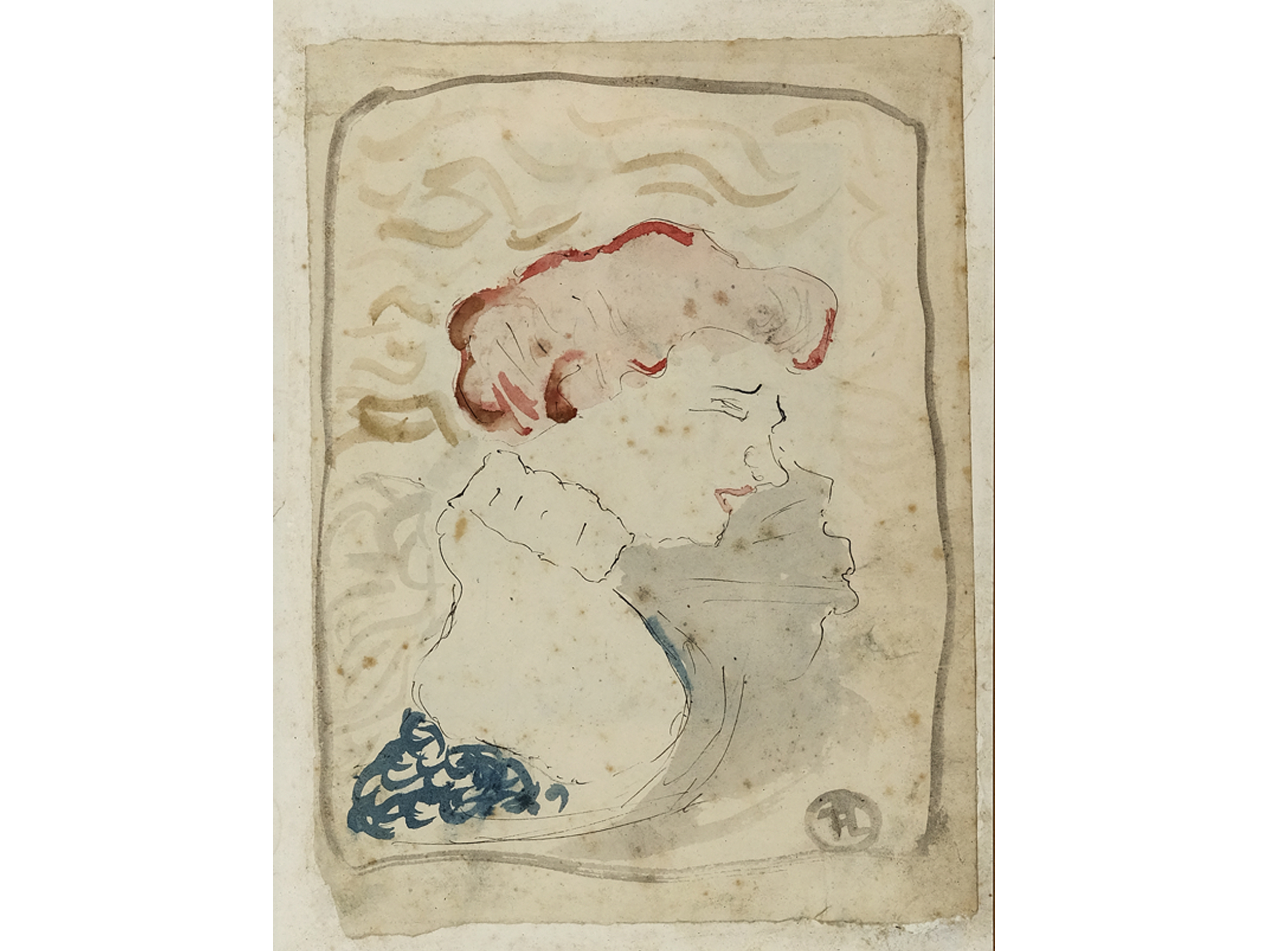 Henri de Toulouse-Lautrec, Albi 1864 - 1901 Saint-André-du-Bois, attributed, Mademoiselle Lander