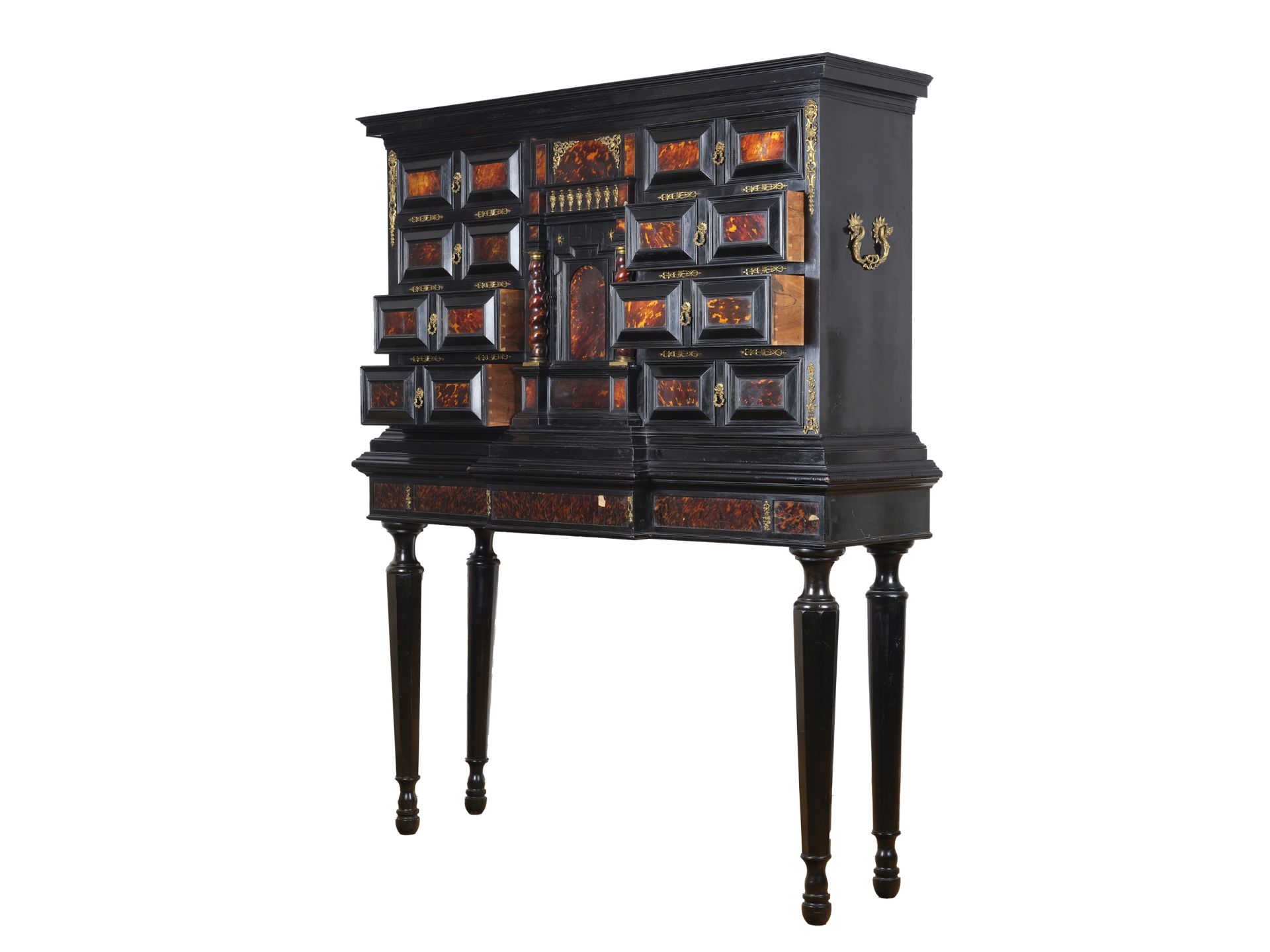 Top cabinet, German or Flemish, in the style of the 17th century - Image 5 of 7