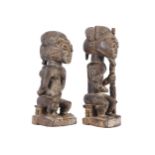 Pair of sculptures, Africa