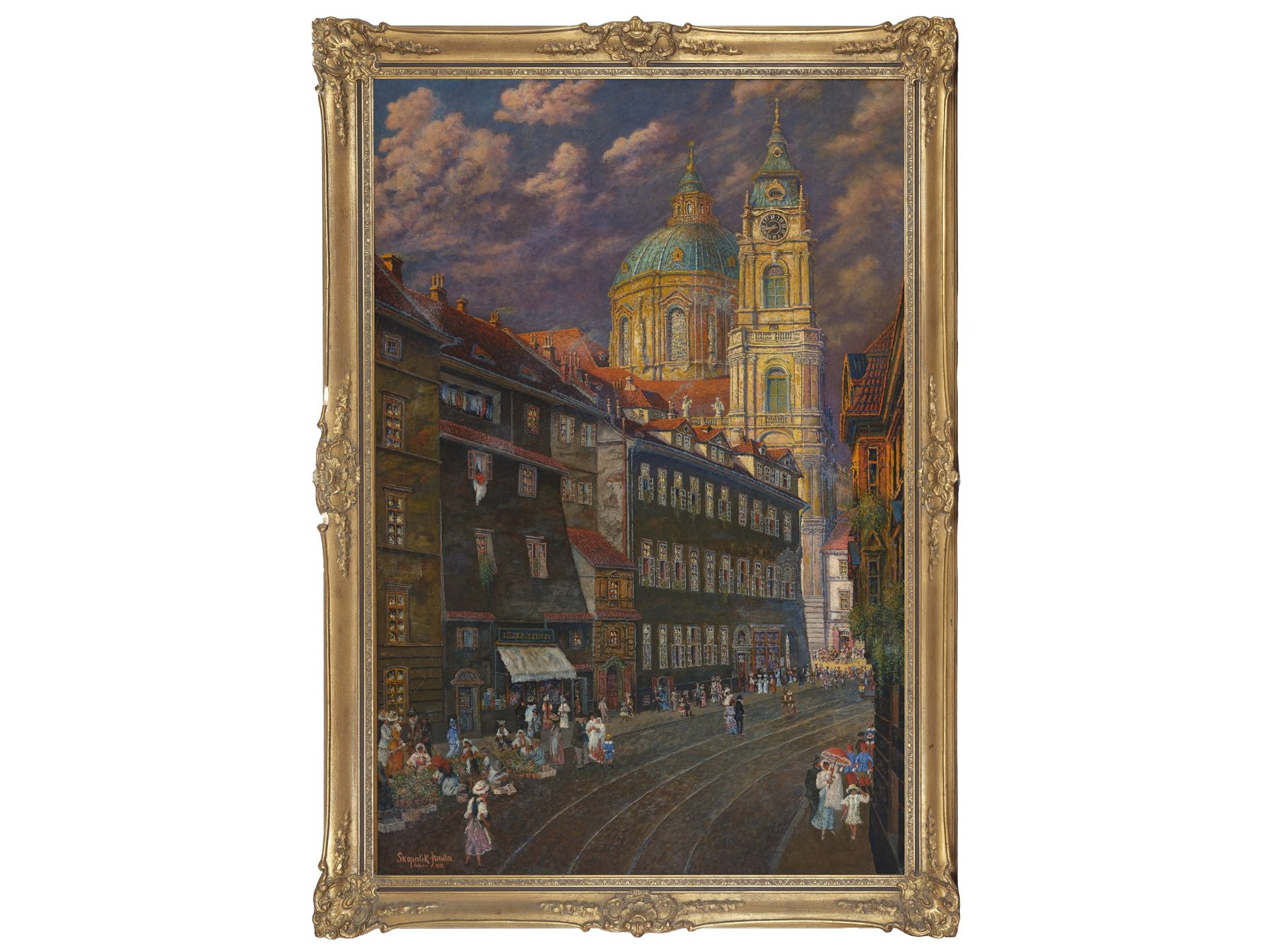 František Skopalík, Uhřičitz 1863 - 1936 Wien, Prager Altstadt - Bild 2 aus 7