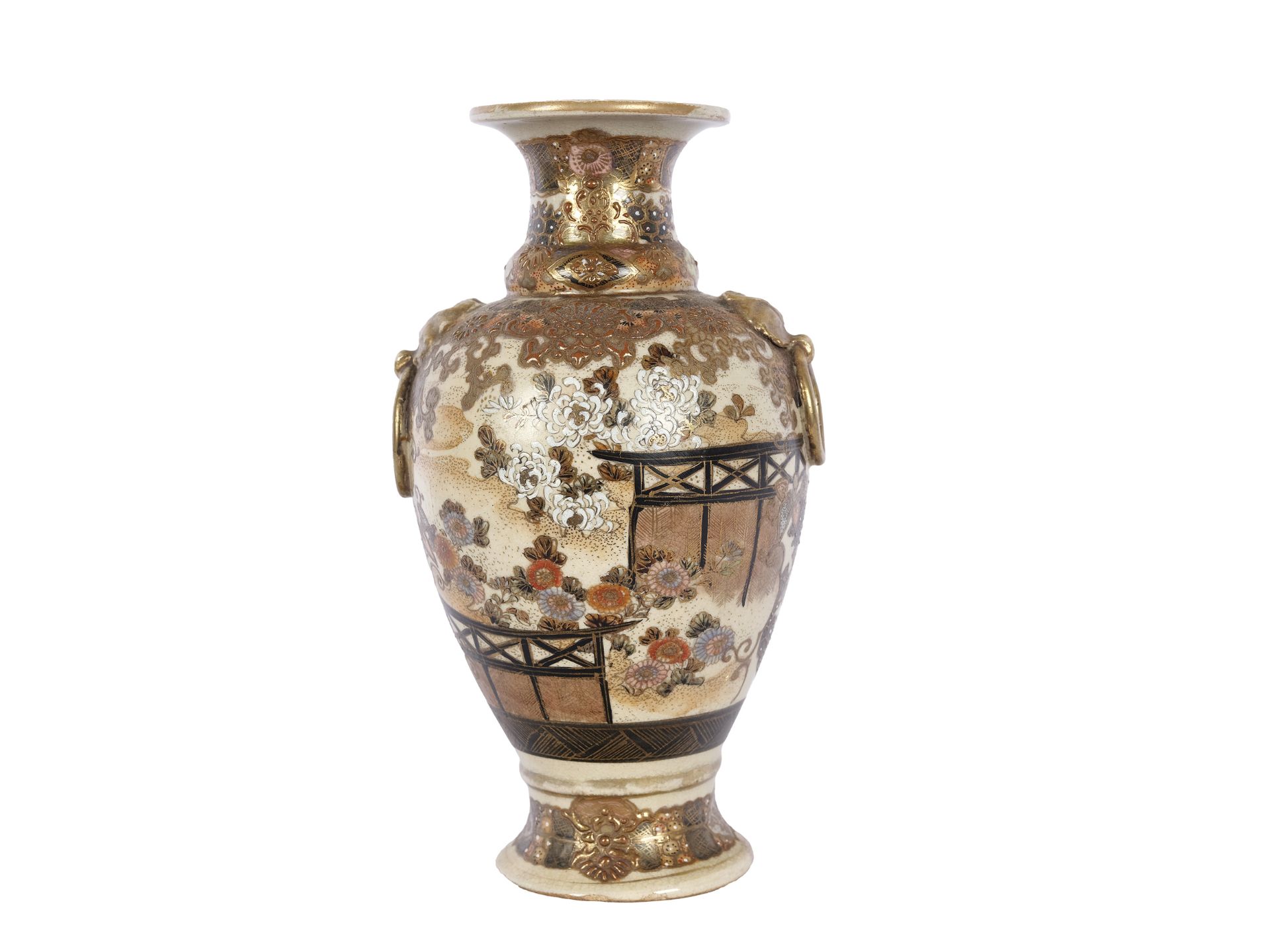 Satsuma vase, Japan - Image 2 of 4