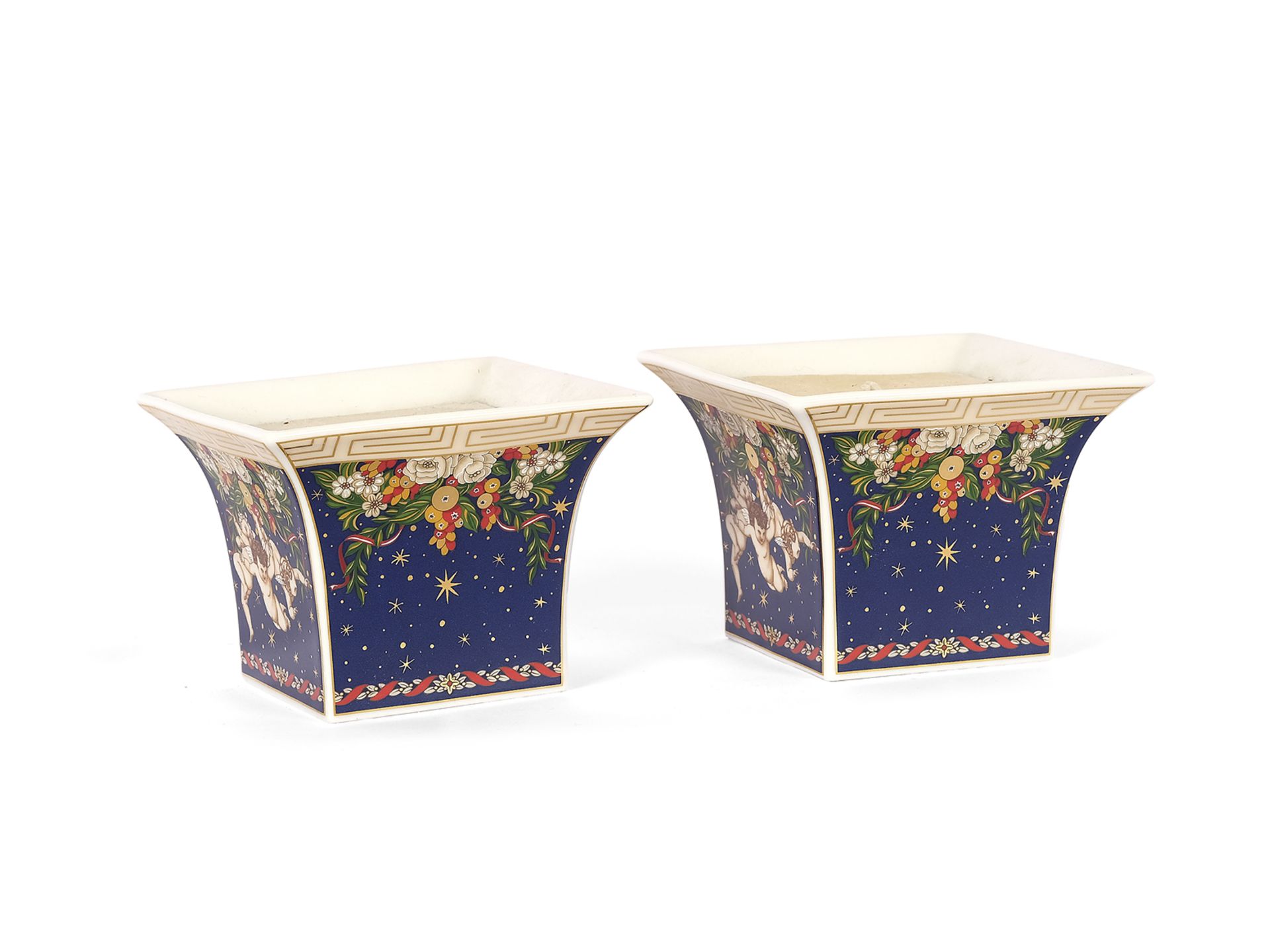 Rosenthal x Versace, "Holiday Spirit", pair of tea lights - Image 3 of 4