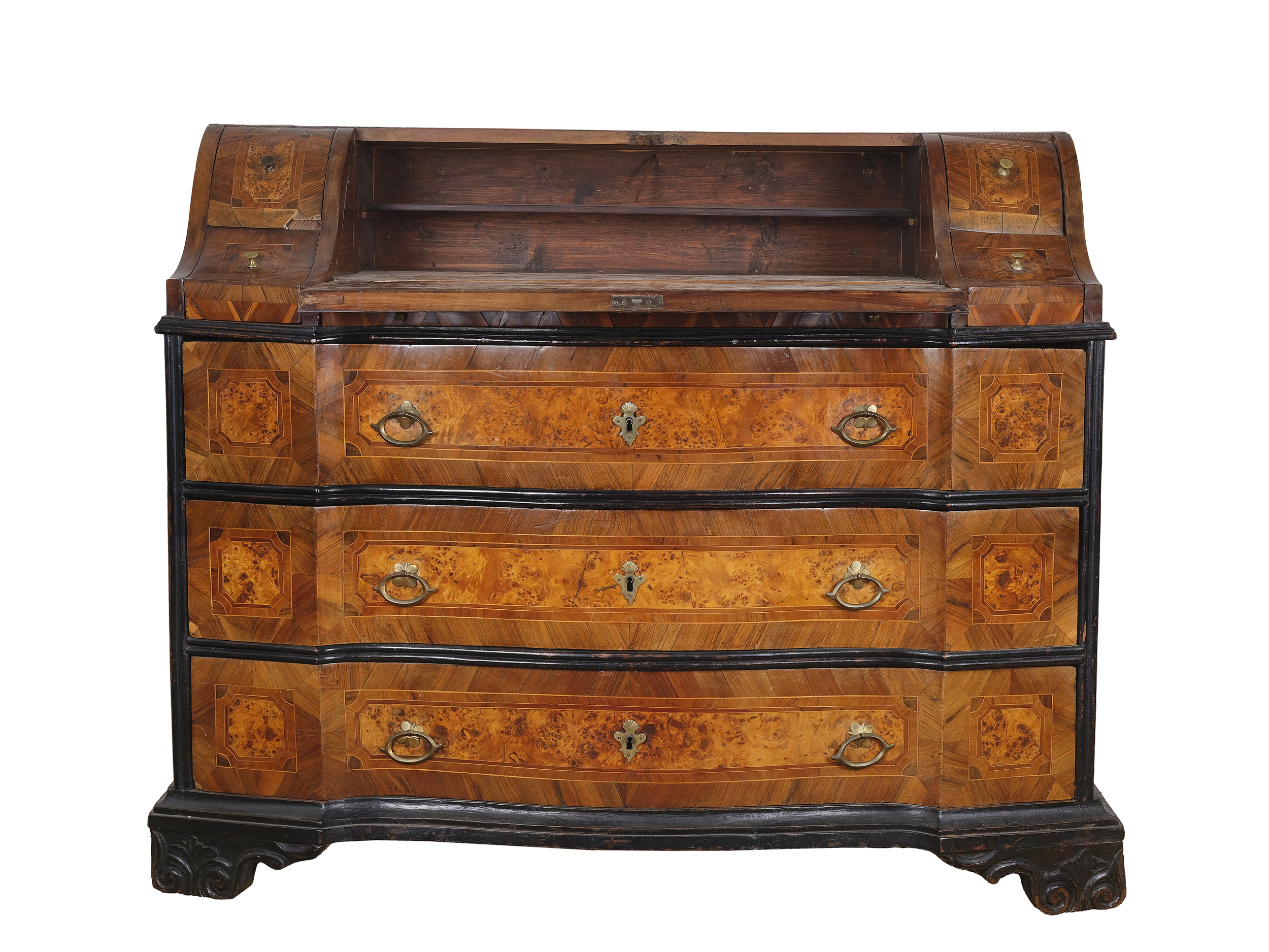 Writing chest, Italy, mid 18th century - Image 4 of 7