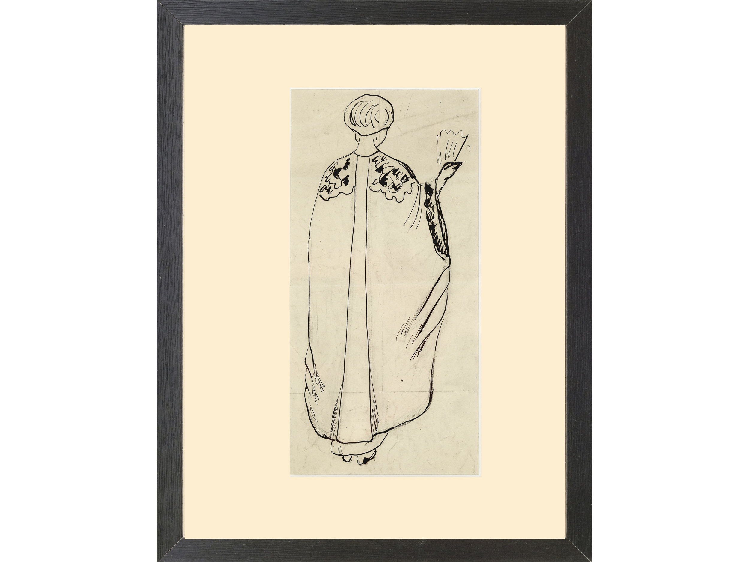 Eduard Josef Wimmer-Wisgrill, Vienna 1882 - 1961 Vienna, Fashion design for the Wiener Werkstätte - Image 2 of 3