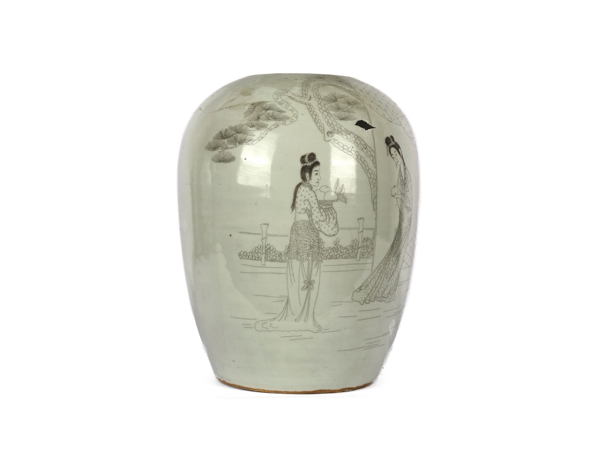 Vase, China - Image 2 of 6