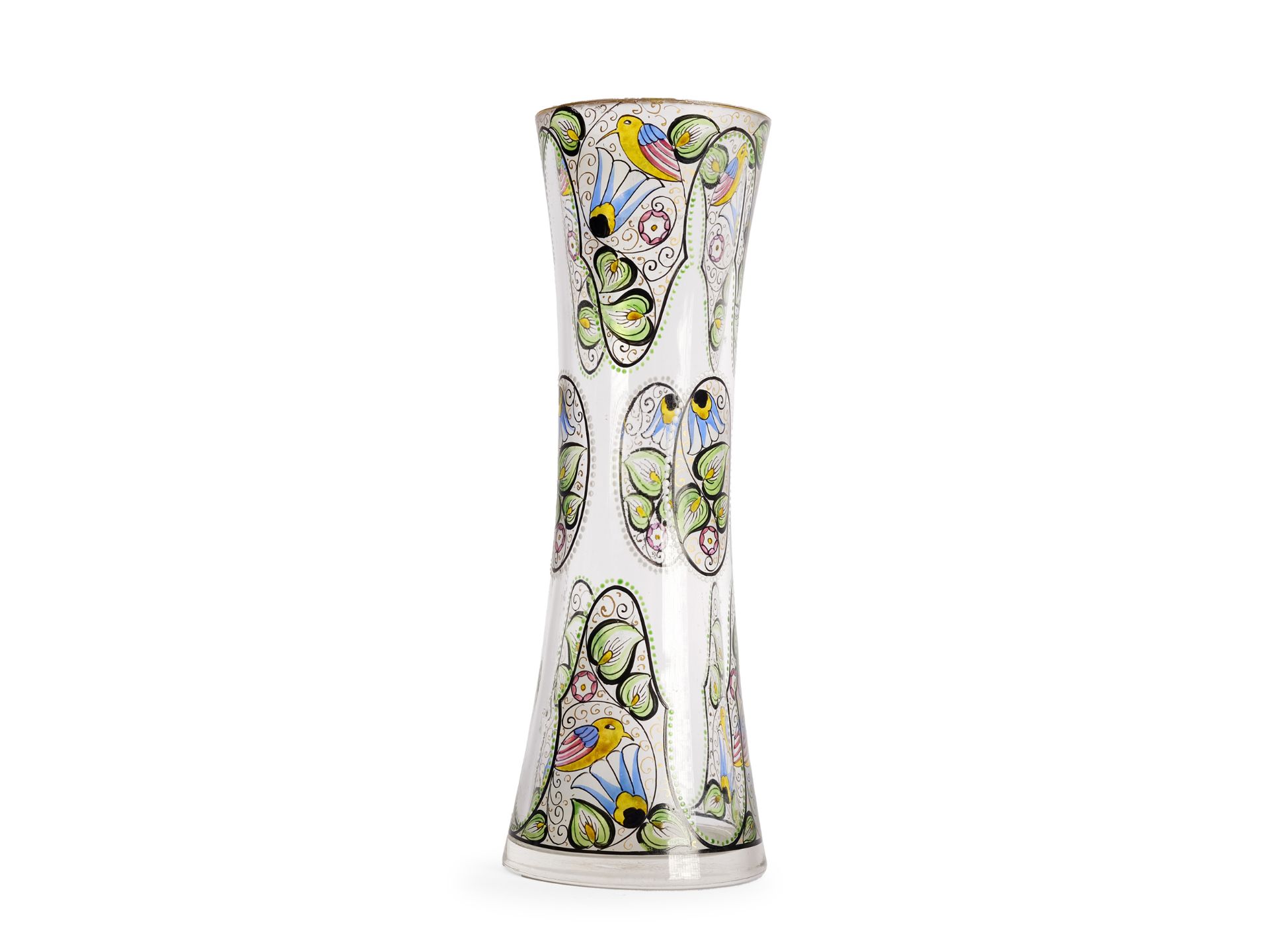 Vase, in the style of Josef Hoffmann, design by Haida technical college, around 1920 - Image 3 of 5