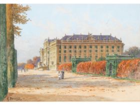 Gustav Benesch, active in Vienna around 1900, Schönbrunn Palace Gardens