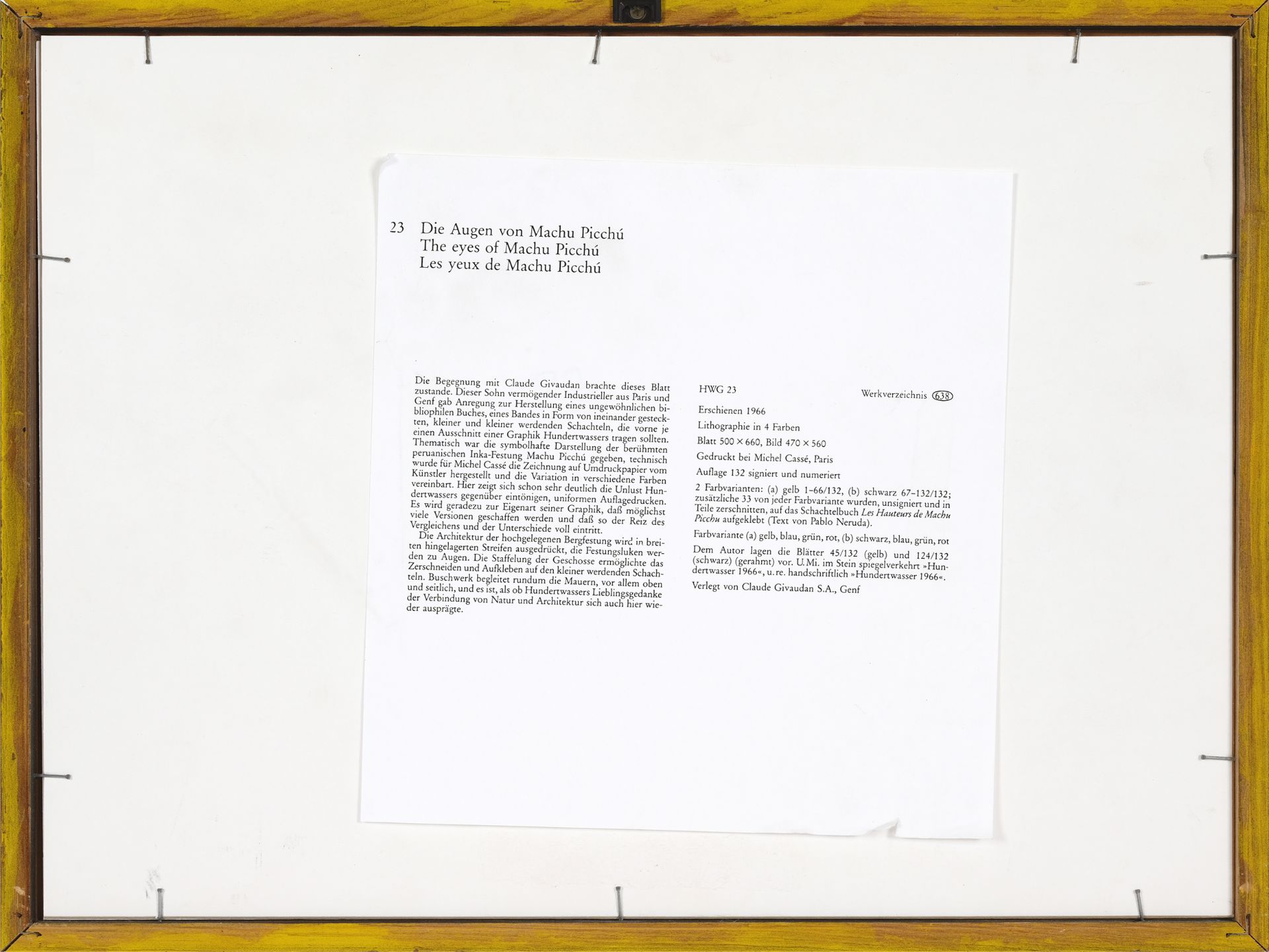 Friedensreich Hundertwasser, Wien 1928 - 2000 Brisbane, Konvolut: 5 Kunstdrucke bekannter Motive - Bild 9 aus 11
