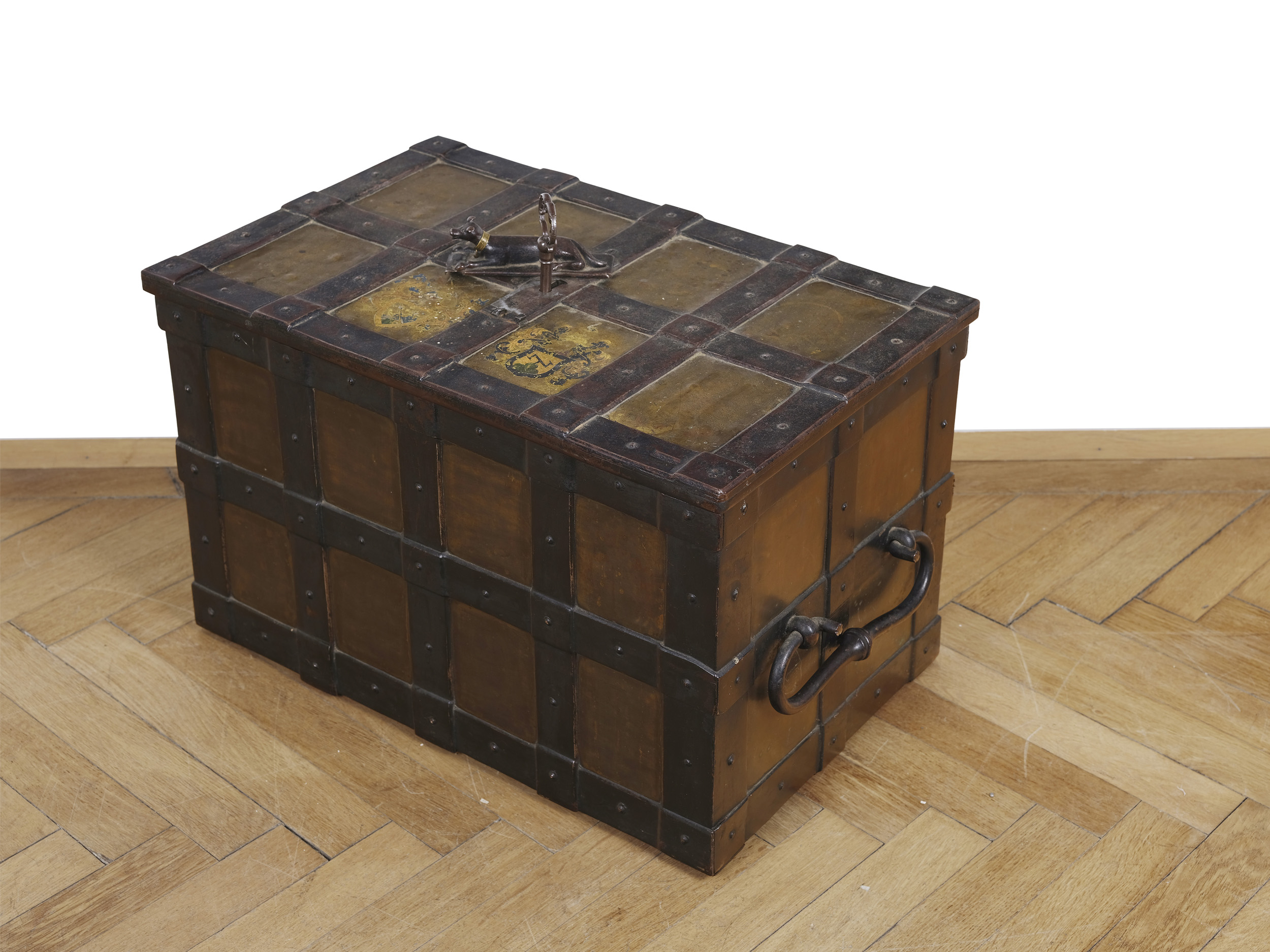 Iron chest, 17th century - Image 4 of 9