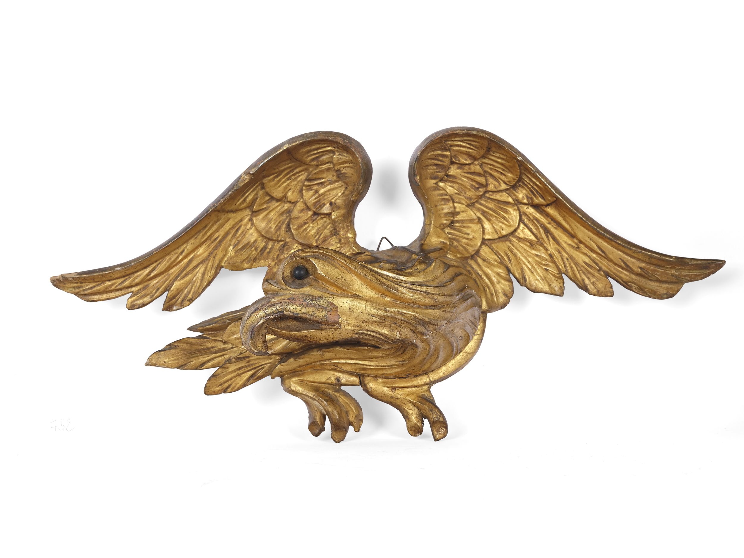 Mixed lot: sculpture, relief, eagle, double-headed eagle, ceramic eagle - Image 5 of 8