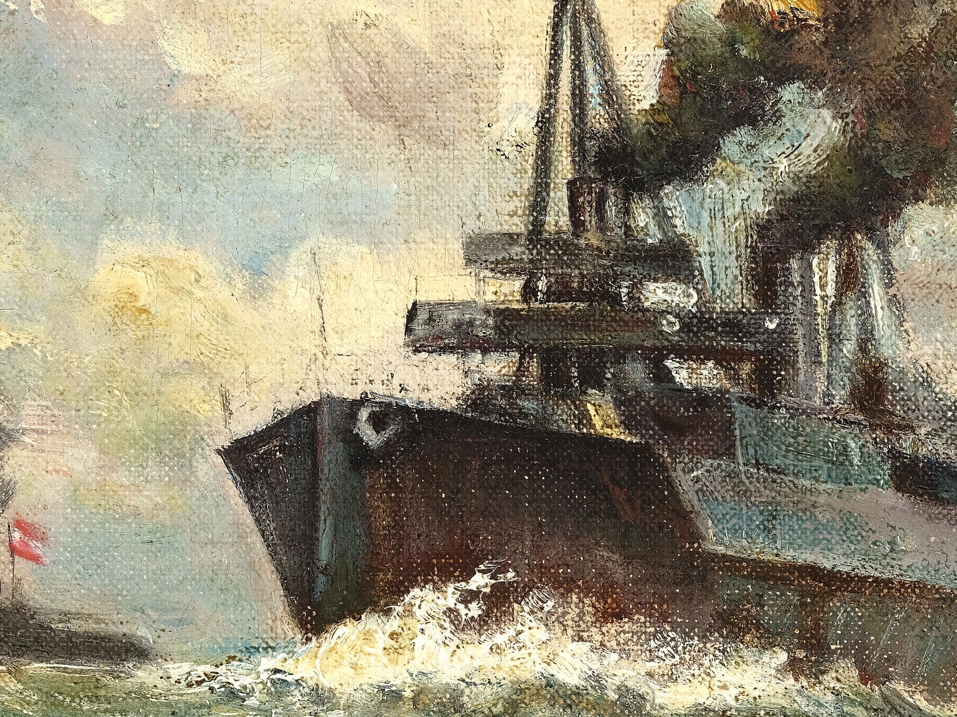 August von Ramberg, Wessely 1866 - 1947 Gmunden, Destroyer of the Austrian navy - Image 3 of 5