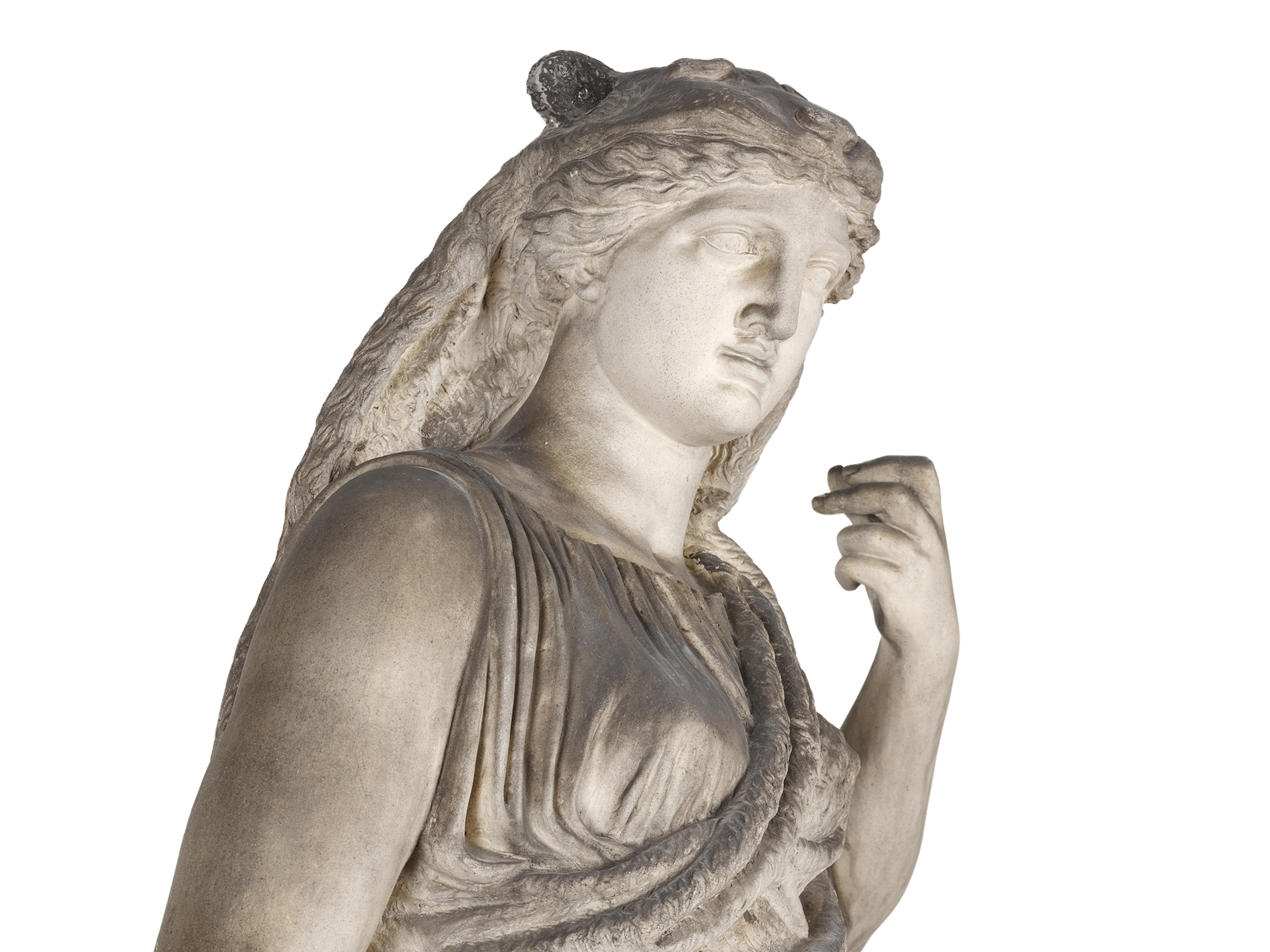 Depiction of a virtue from antiquity, mid-19th century - Image 2 of 8