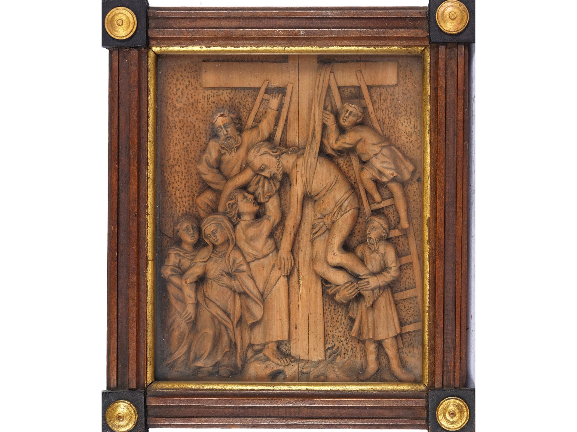 Descent from the cross, 2nd half of the 18th century - Image 3 of 3