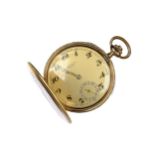 Double mantle pocket watch, Union Soleure