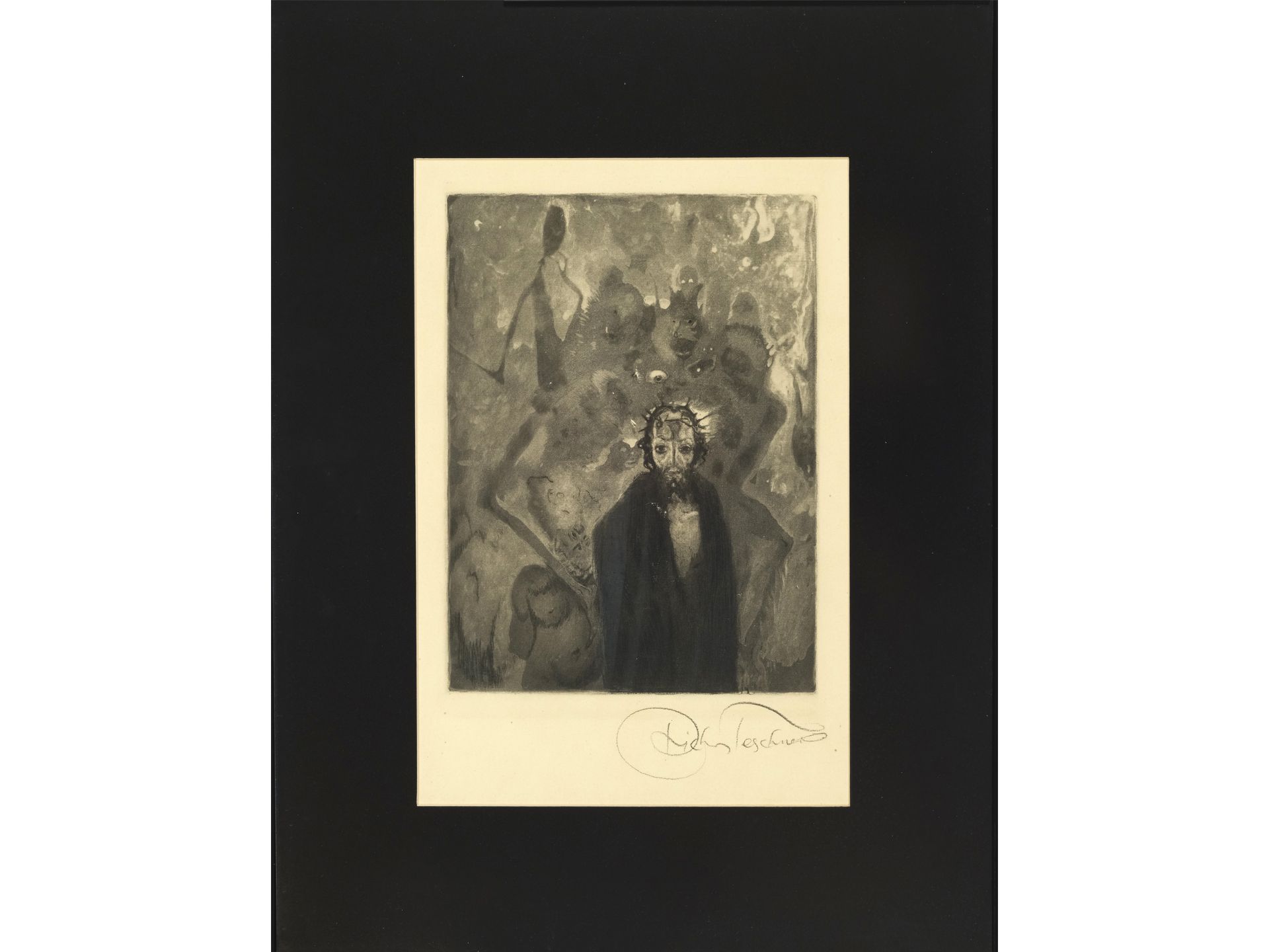 Richard Teschner, Karlsbad 1879 - 1948 Wien, Antikrist - Bild 2 aus 4
