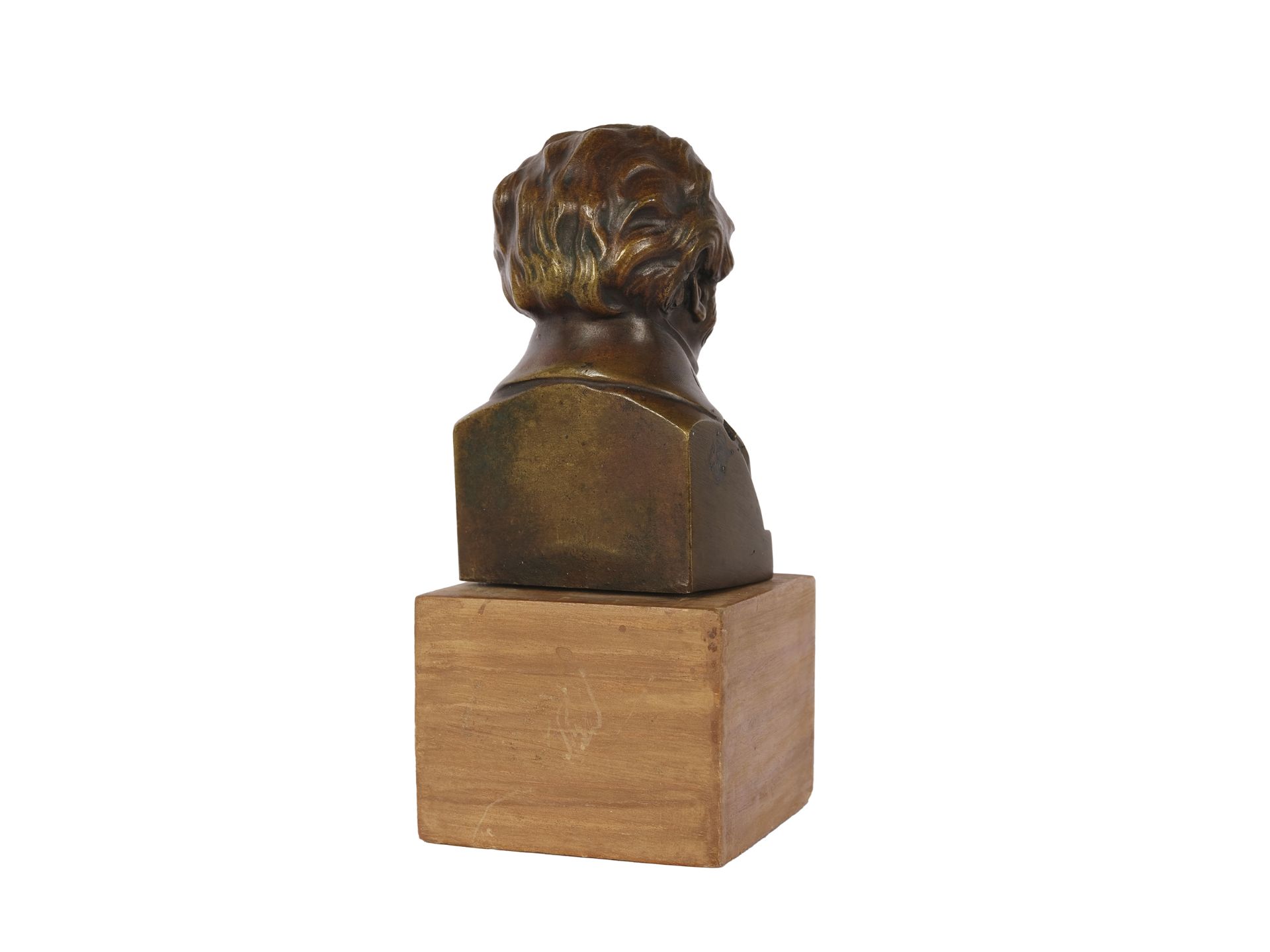 Josef Josephu, Breitensee 1889 - 1970 New York, portrait bust of Franz Schubert - Image 4 of 5