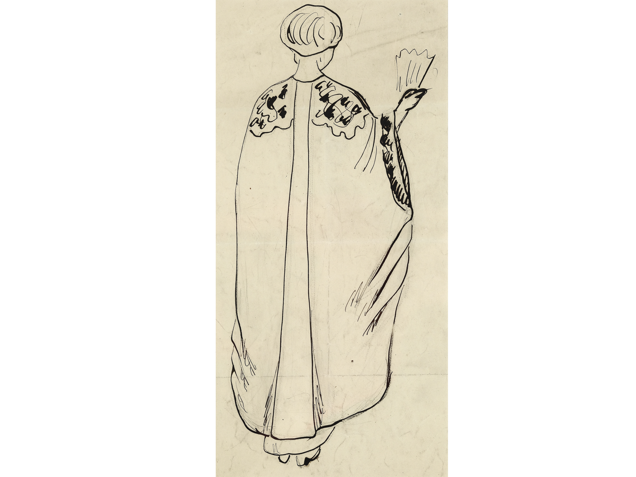 Eduard Josef Wimmer-Wisgrill, Vienna 1882 - 1961 Vienna, Fashion design for the Wiener Werkstätte