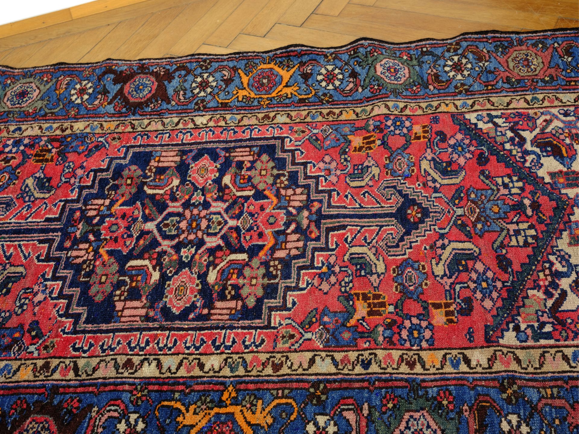 Oriental carpet, 1900/20 - Image 3 of 4