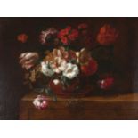 Peter Frans Casteels, Antwerp, active around 1675-79, Still life with flowers