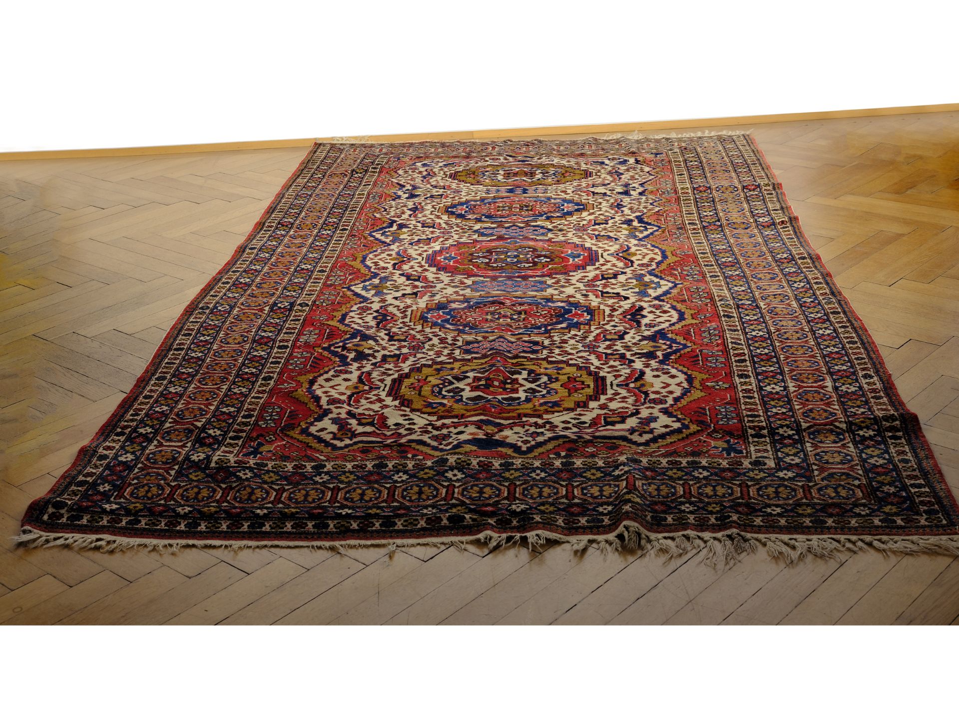 Oriental carpet, 1900/20 - Image 3 of 3