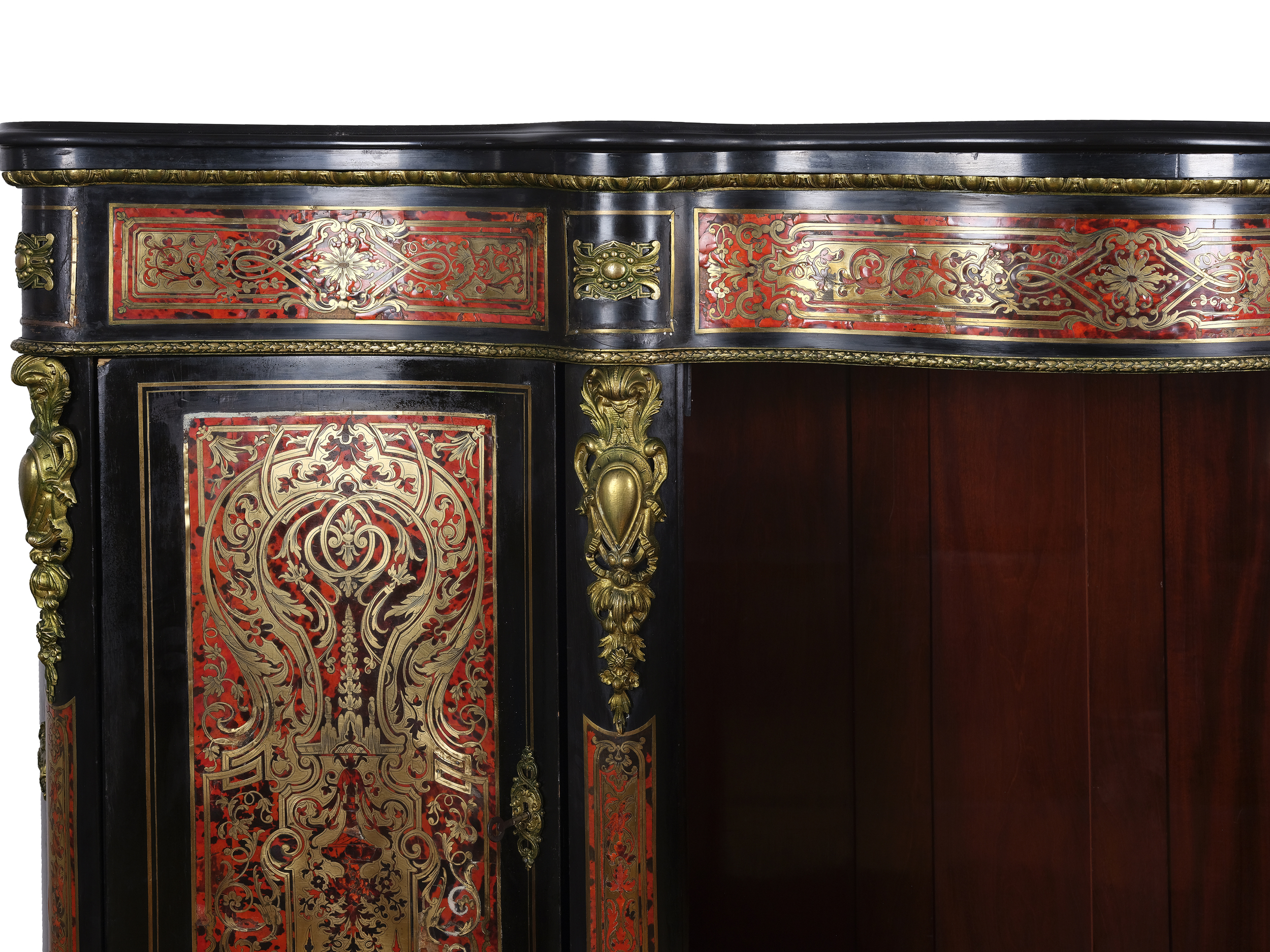 Large sideboard, France, around 1880/1900, in the style of André-Charles Boulle (1642 - 1732) - Image 6 of 8