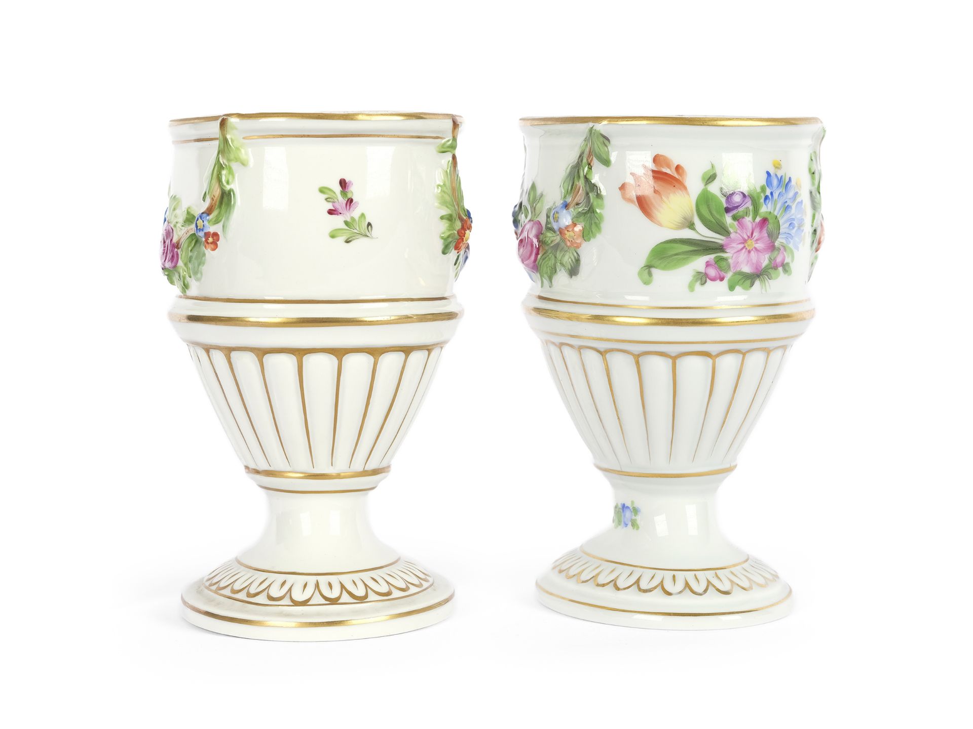 Pair of vases, around 1900 - Image 3 of 4