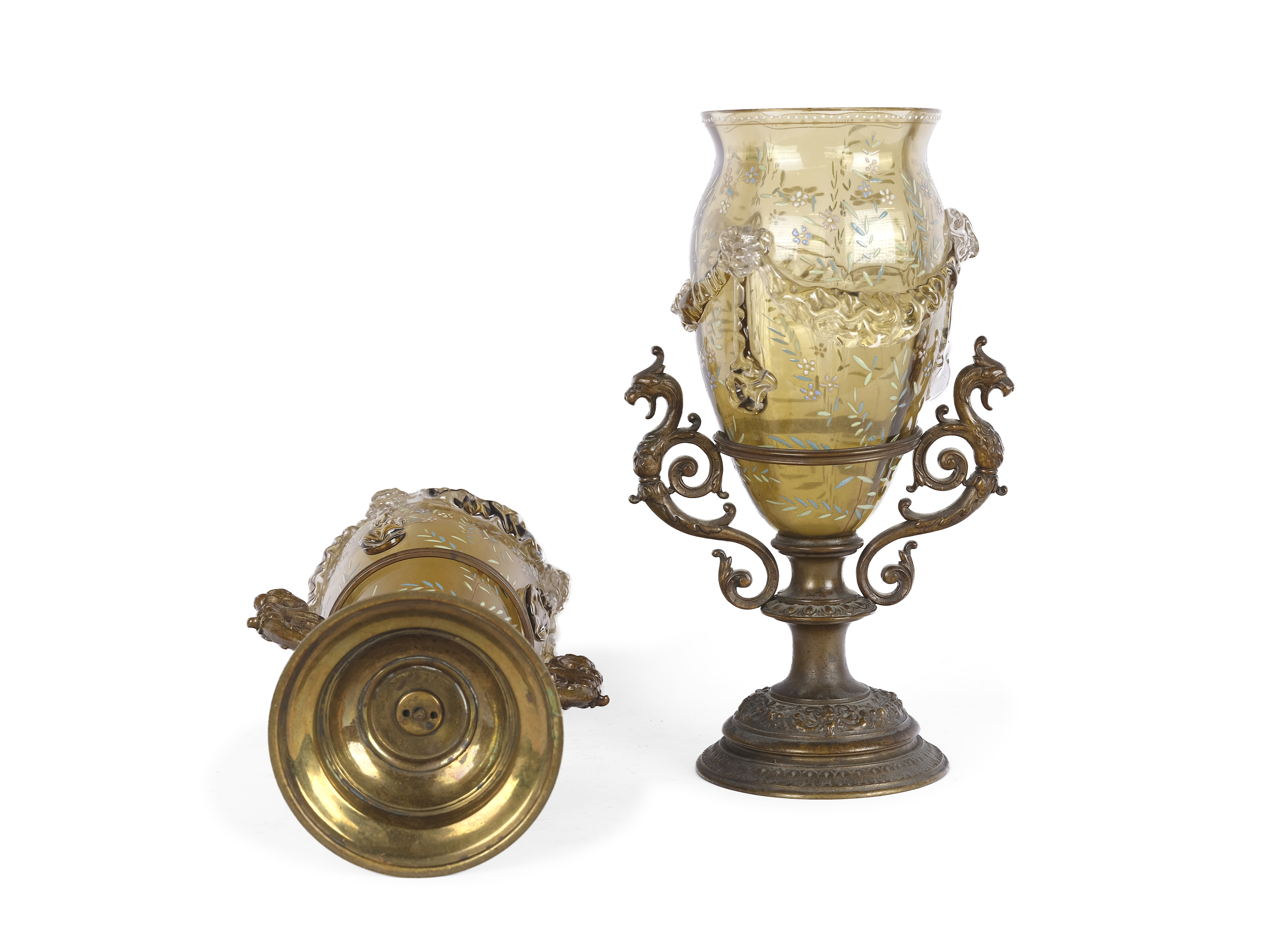 Pair of vases, 1880/1900 - Image 3 of 3