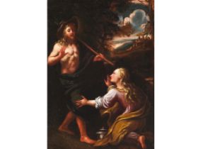 Unknown painter, Noli me tangere, South German, 18th century