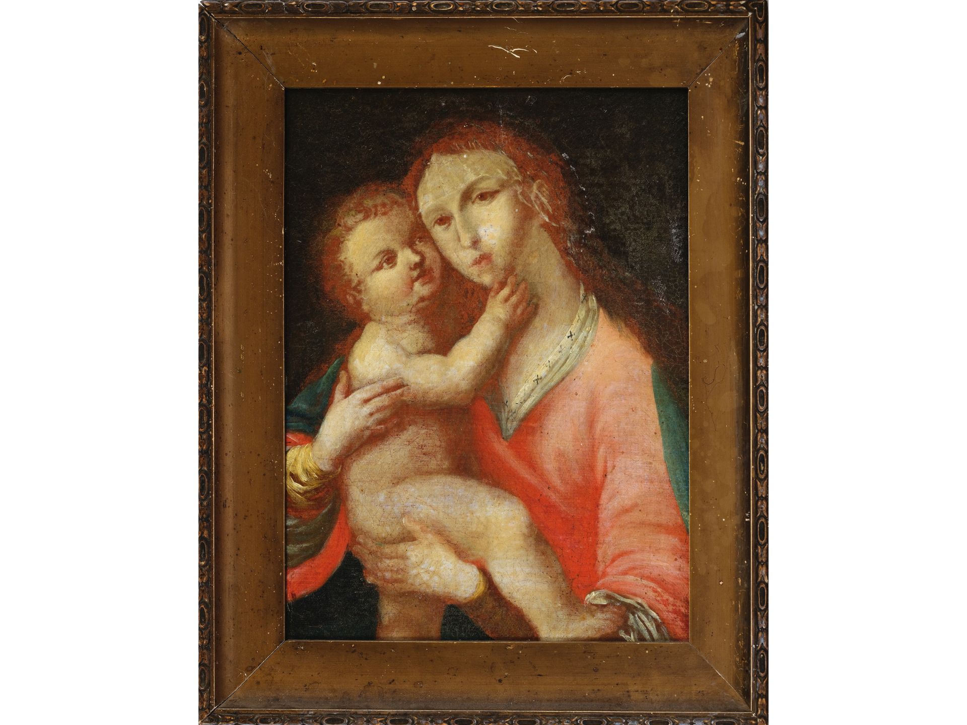 Italienischer Maler, 18. Jahrhundert, Madonna - Bild 2 aus 3