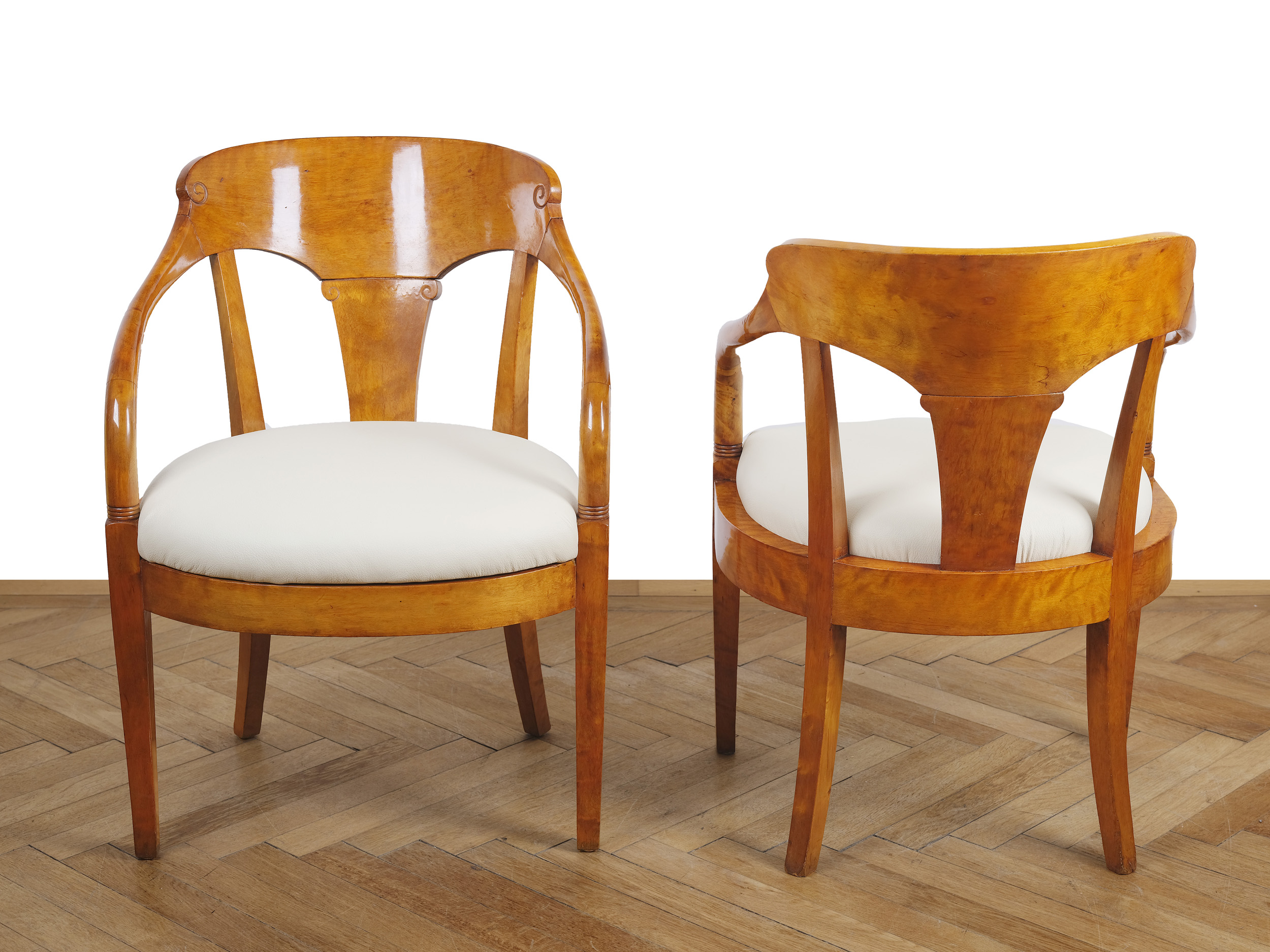 Bruno Paul, Seifhennersdorf 1874 - 1968 Berlin, pair of armchairs - Image 3 of 5