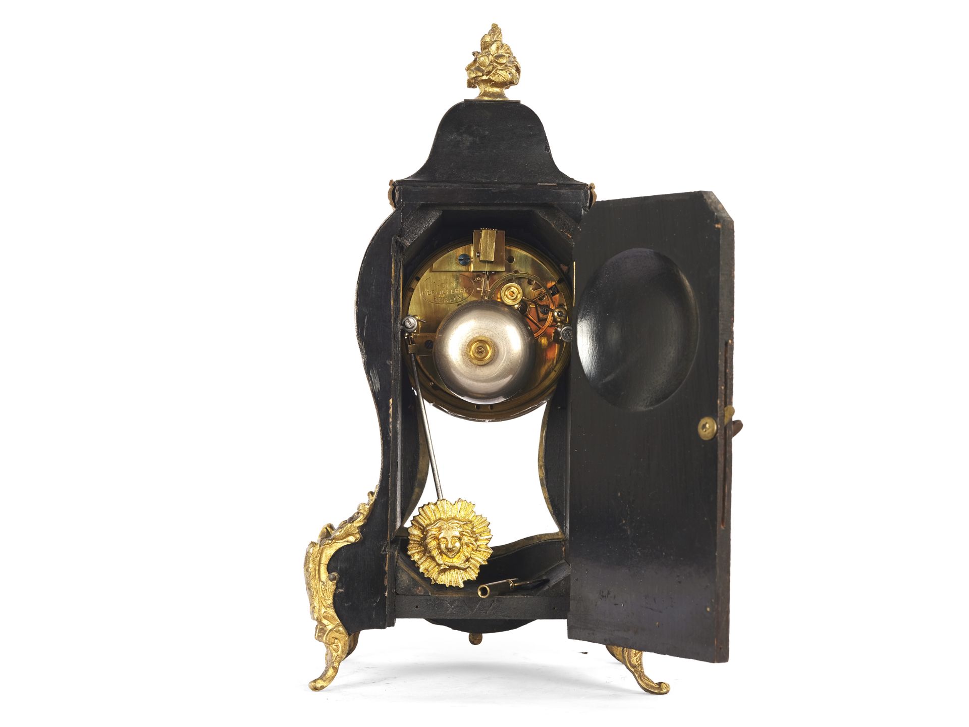 Commode clock, in the style of André-Charles Boulle - Image 4 of 5