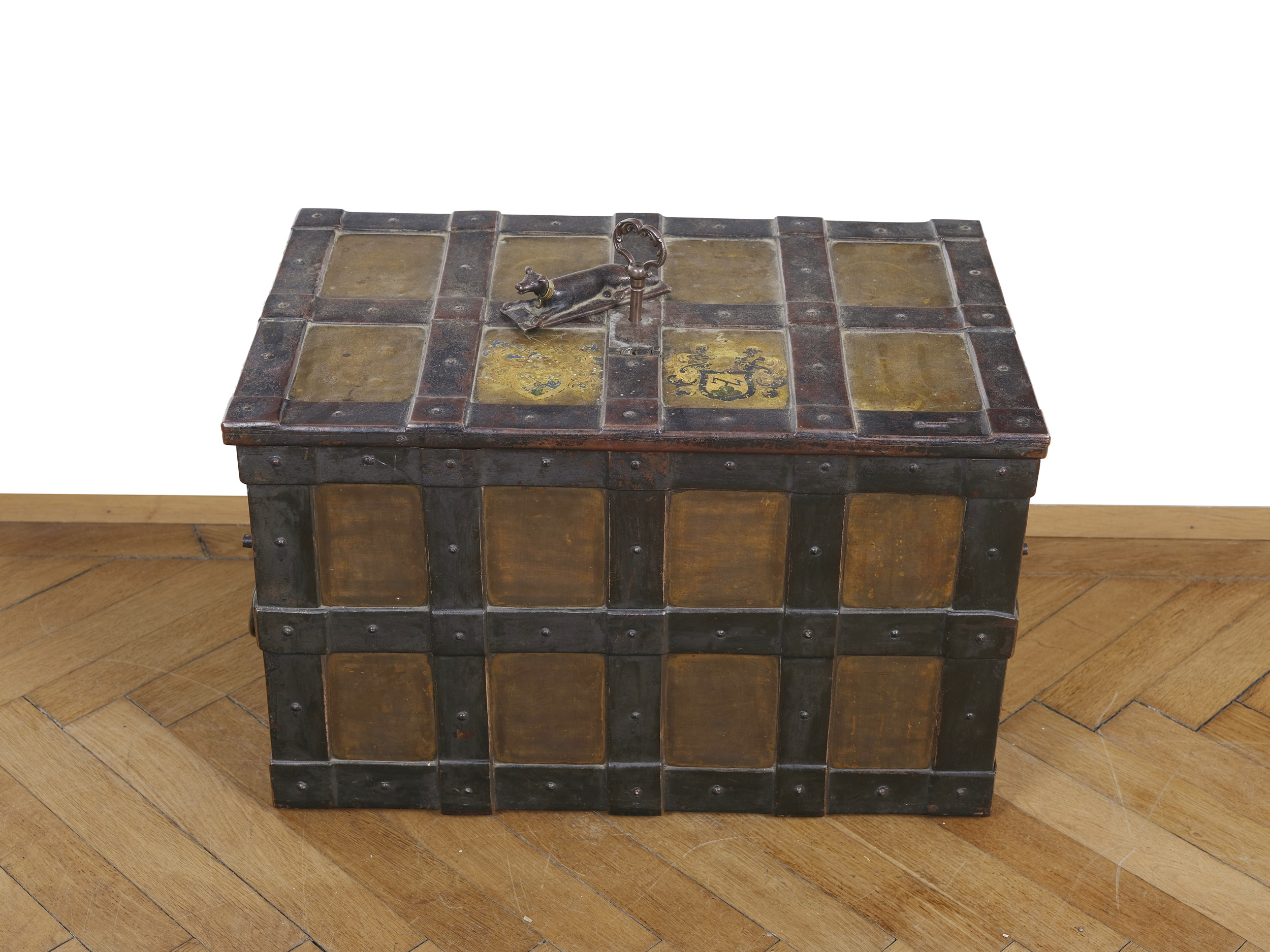 Iron chest, 17th century - Image 3 of 9