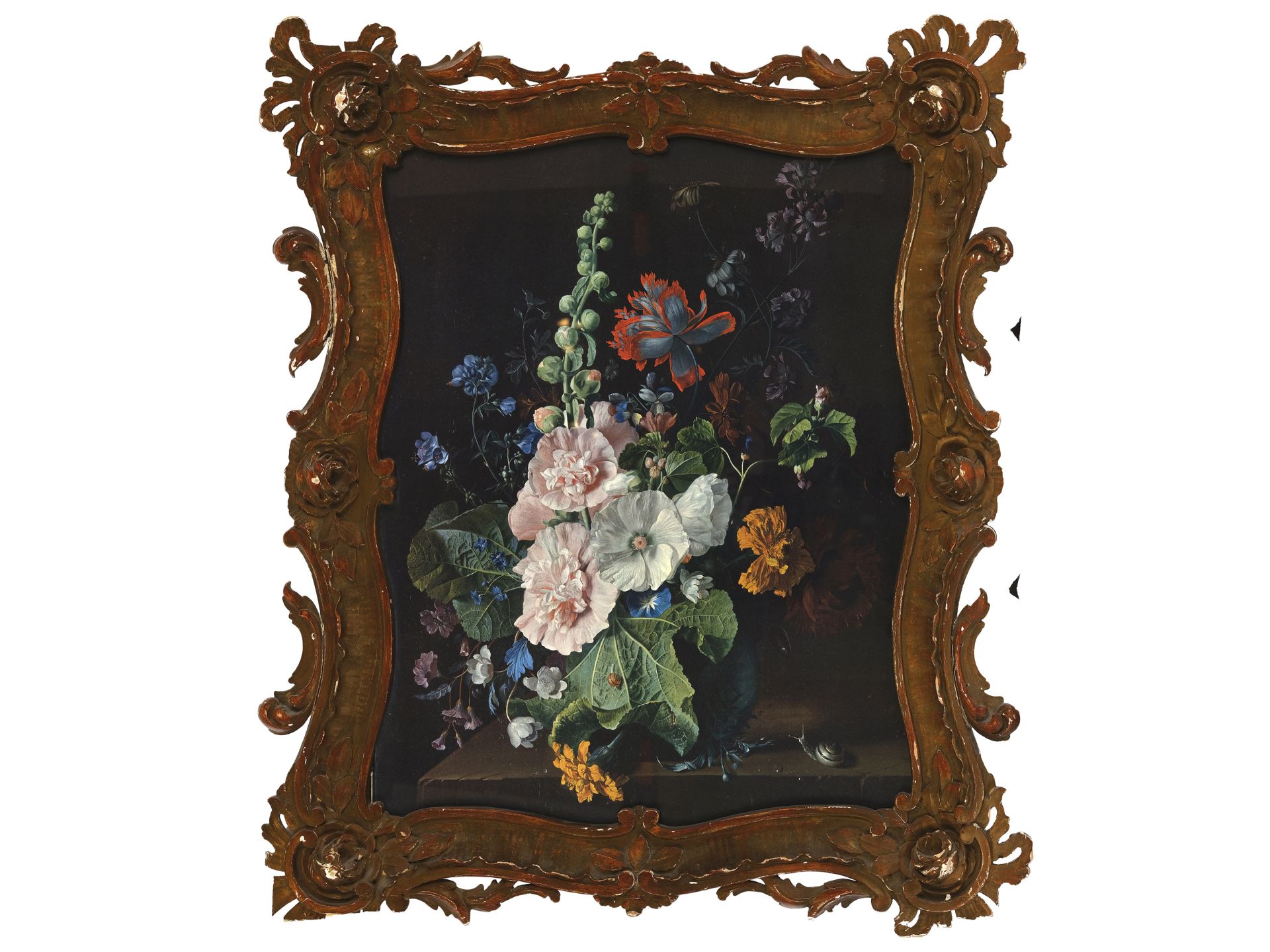 Unknown painter, Flower still life, around 1900 - Image 2 of 5