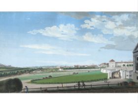 Franz Xaver Embel, Florence 1770 - 1856 Mödling, View from the Glacis in Vienna