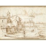 Giacomo Guardi, D51Venedig 1764 - 1835 Venedig, zugeschrieben, Venedig
