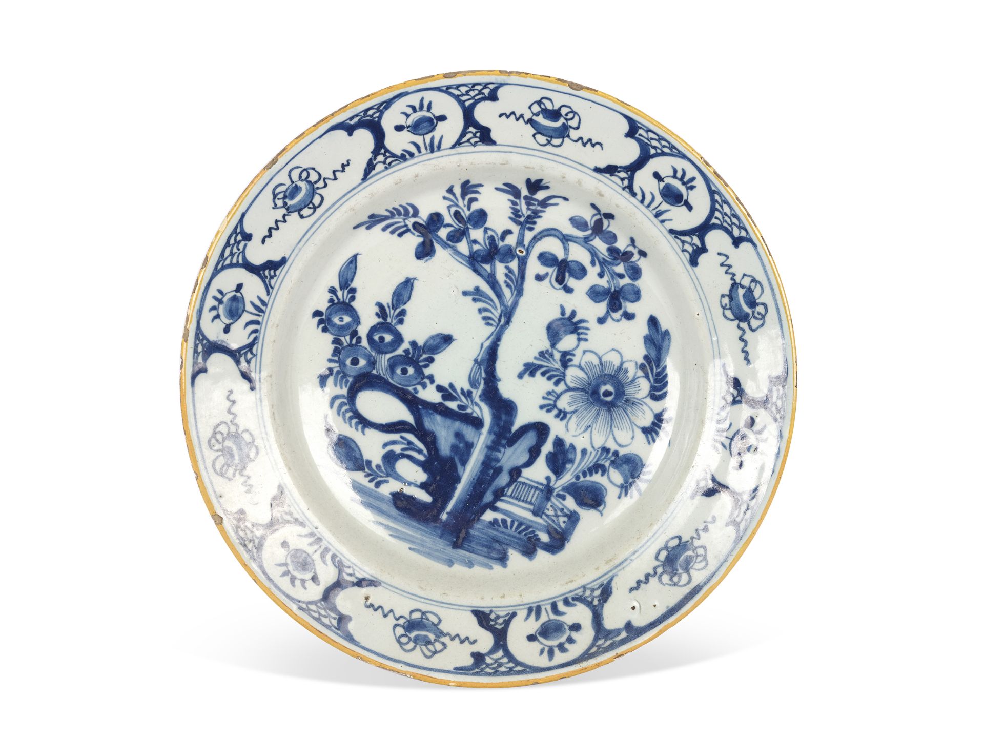 Plate, Delft, 18th century