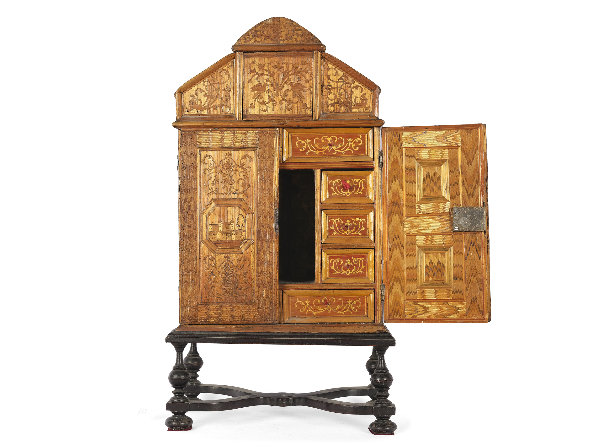 Cabinet of essays, Transylvania, 18th century