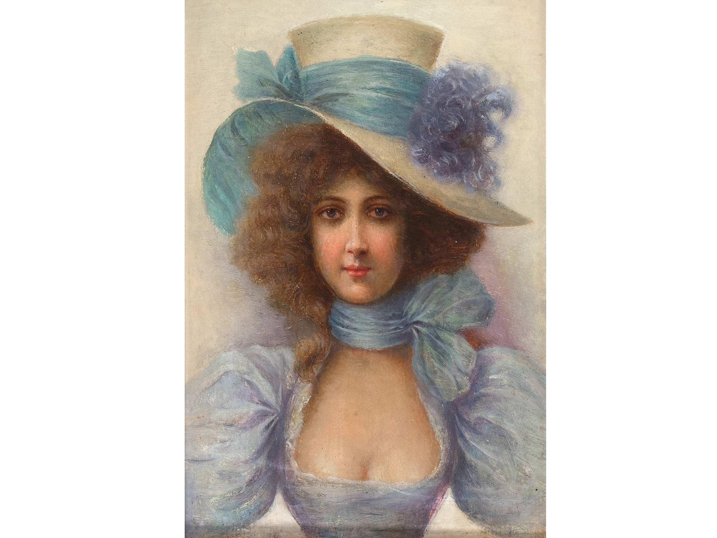 Unbekannter Maler, um 1900, Mädchenportrait