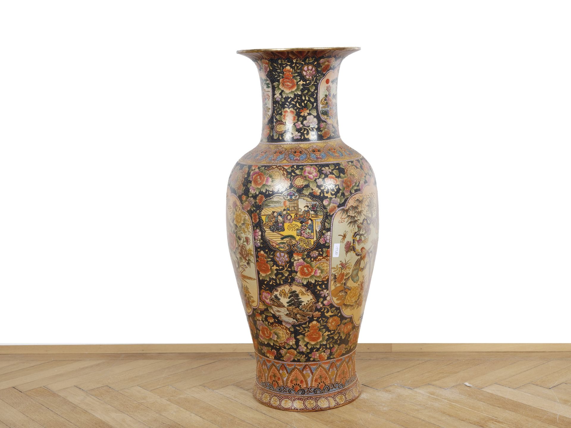 Satsuma-Vase, Japan - Bild 4 aus 6