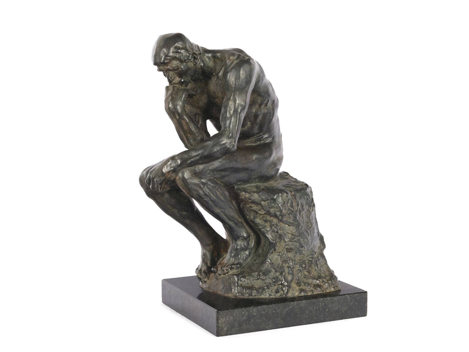 Auguste Rodin, Paris 1840 - 1917 Meudon, follower, The Thinker - Image 2 of 8