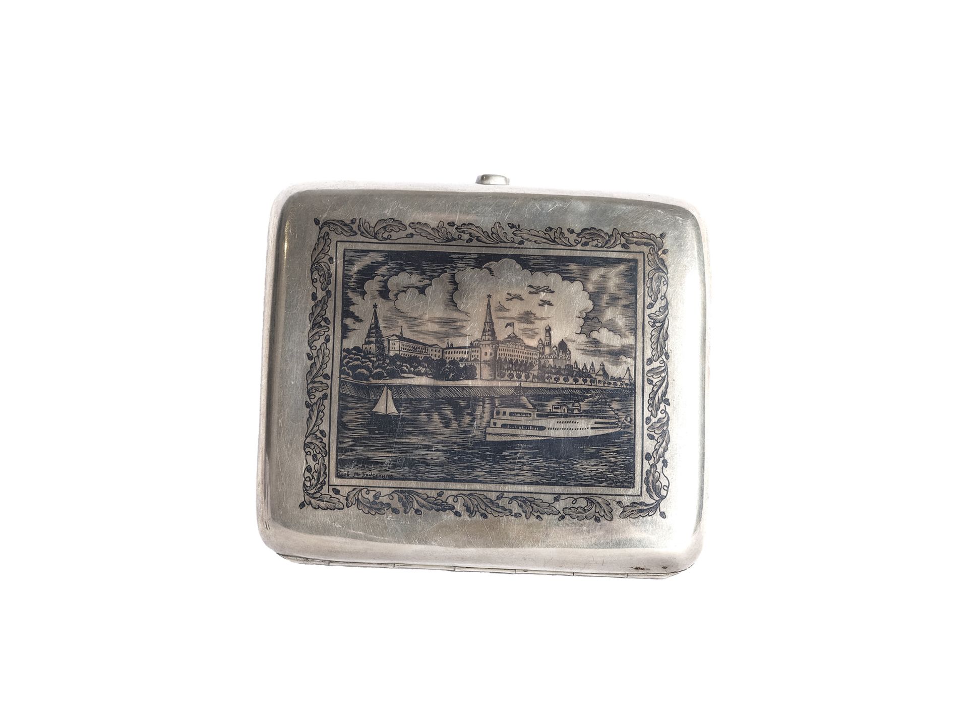 Cigarette box, Russia, around 1900/20 - Image 2 of 3