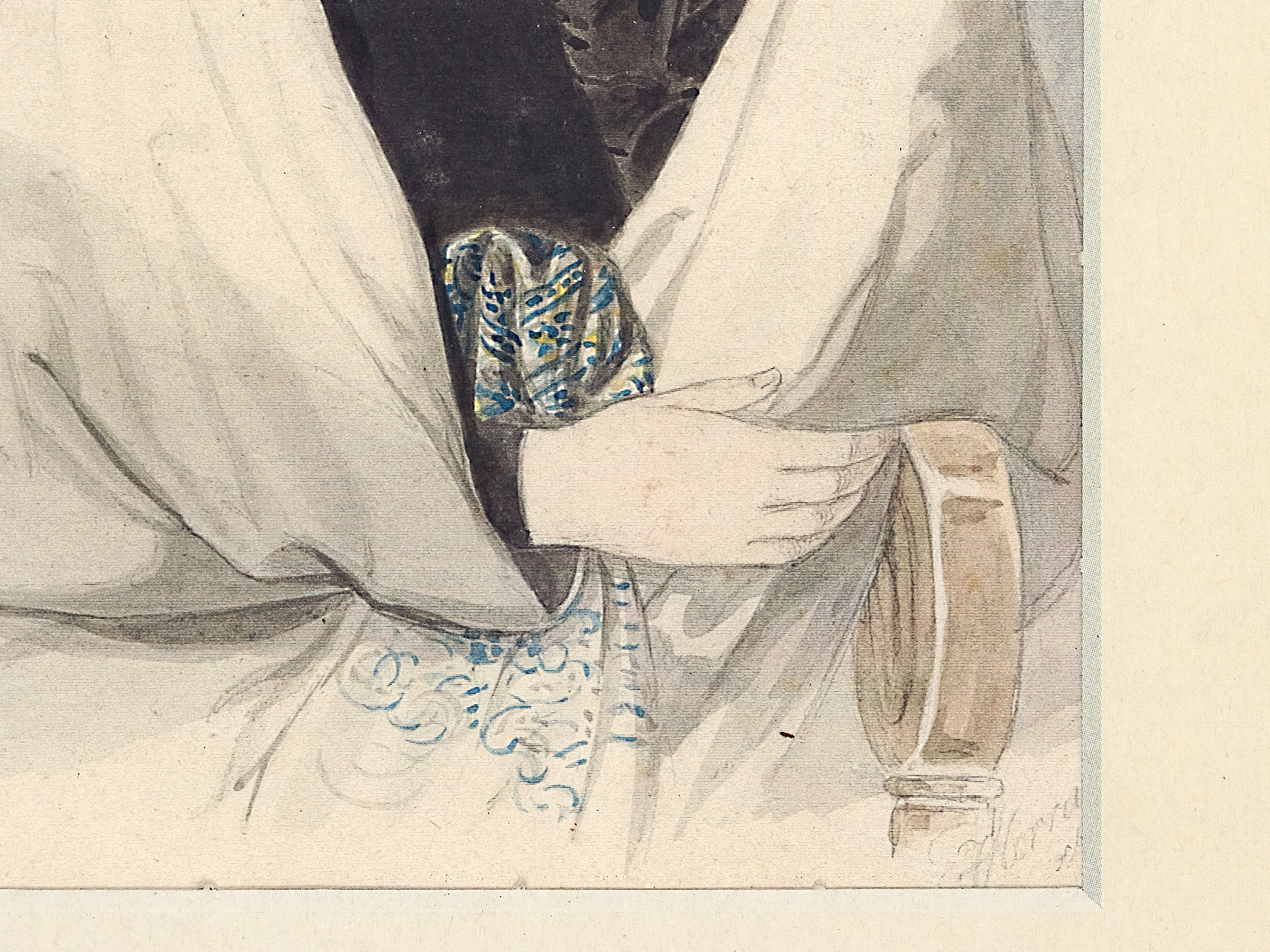 Unknown painter, Portrait of Marie Gauermann - Image 3 of 4