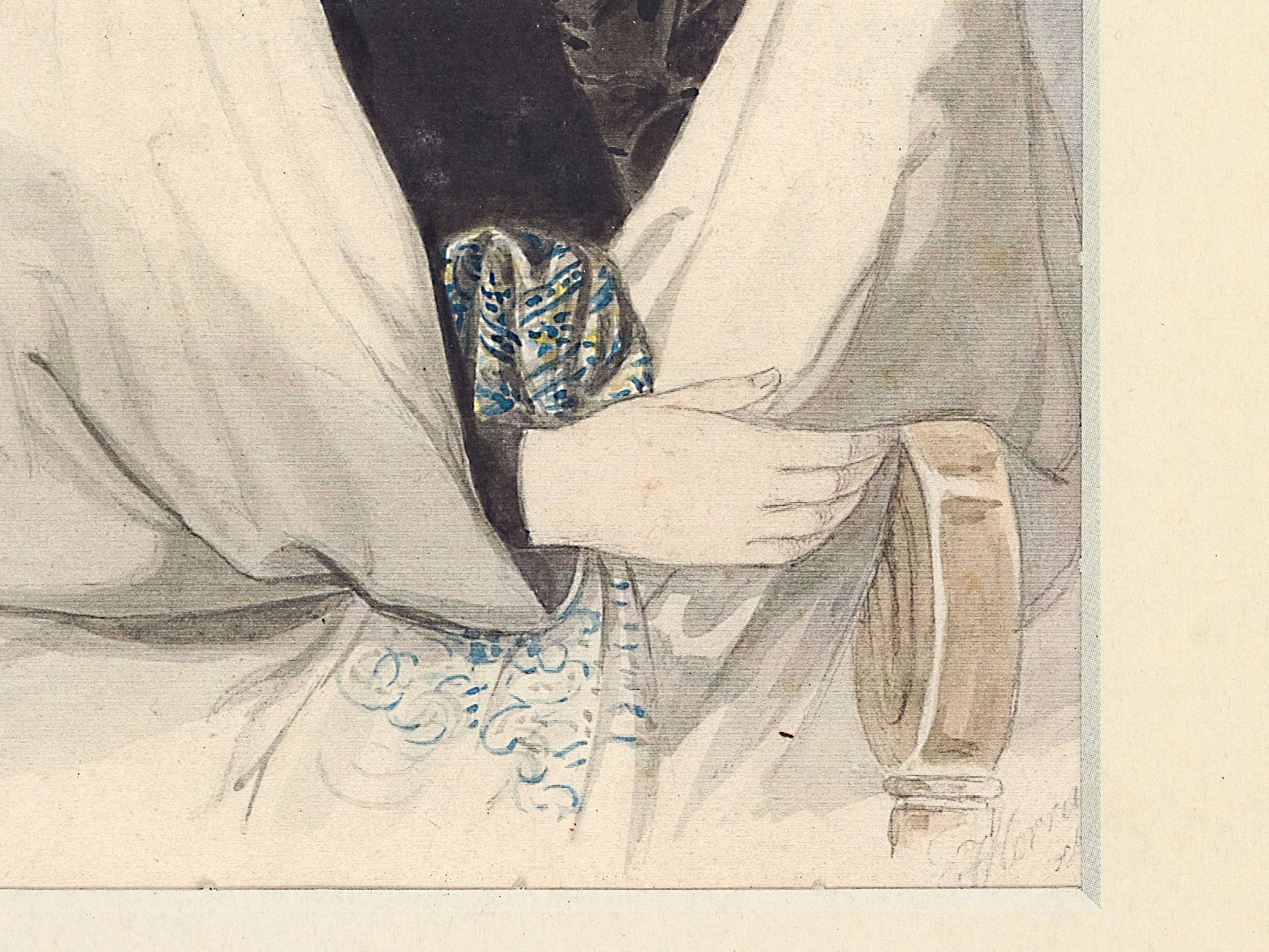 Unknown painter, Portrait of Marie Gauermann - Image 3 of 4