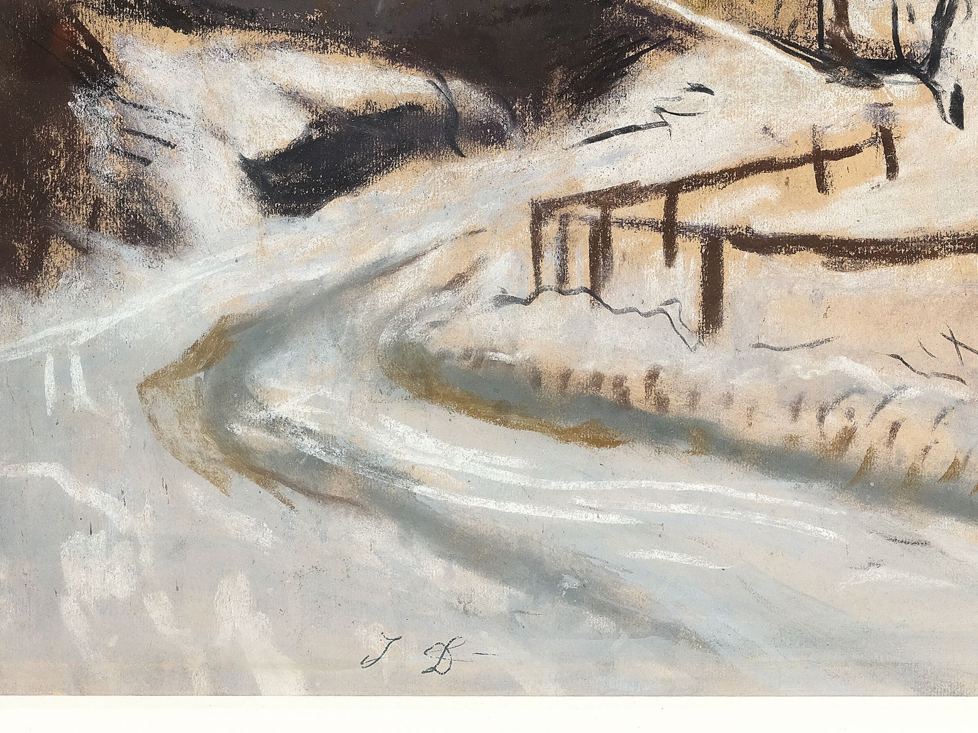 Josef Dobrowsky, Karlsbad 1889 - 1964 Tullnerbach, Winter Landscape - Image 4 of 5