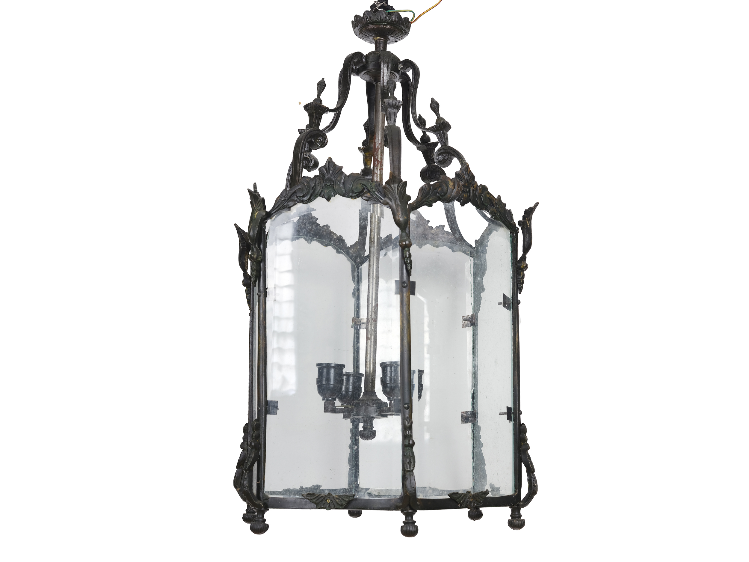 Pair of decorative lanterns, Baroque style - Image 3 of 4