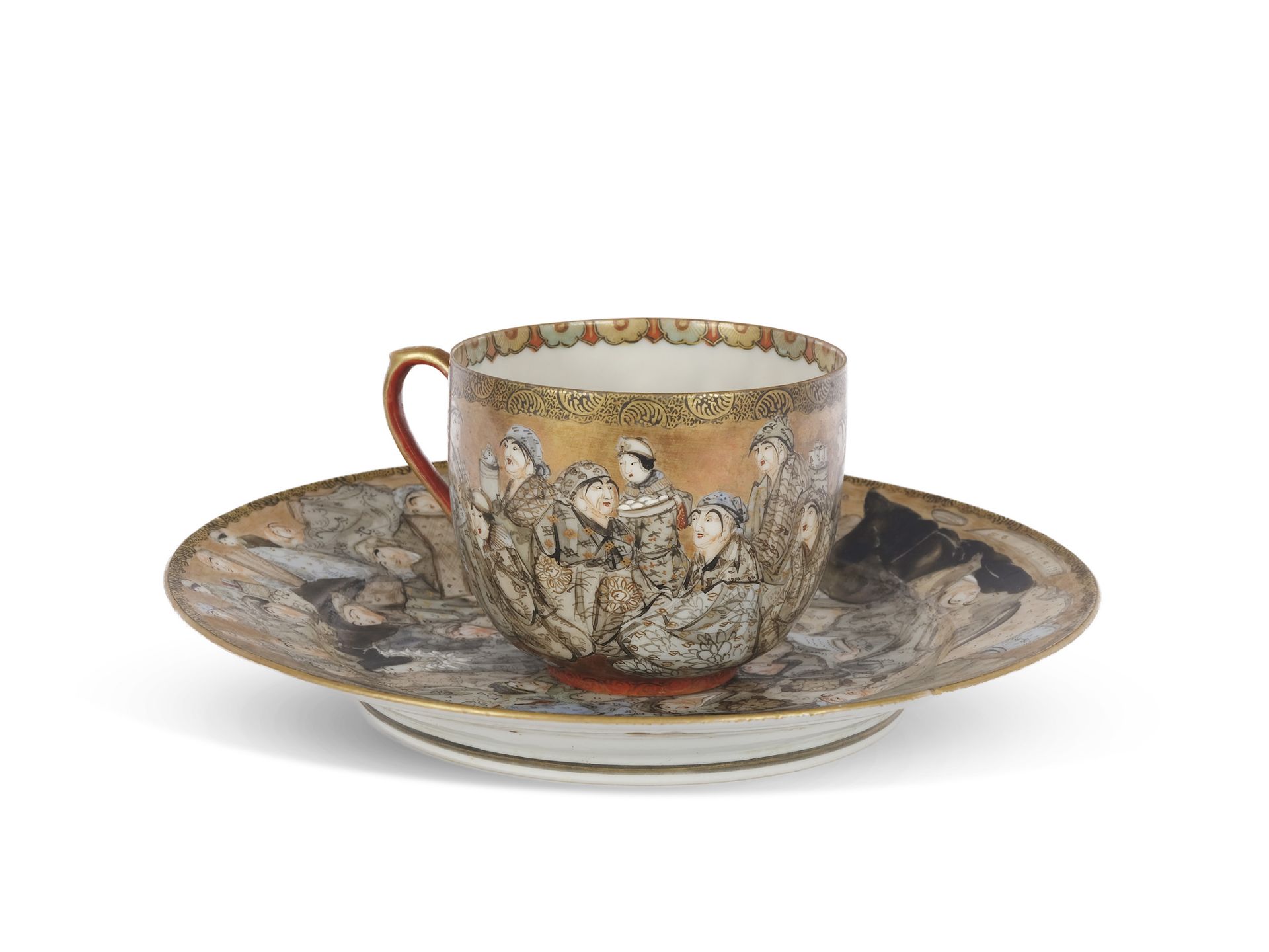 Cup with saucer, Japan, Meiji period, 1868-1912