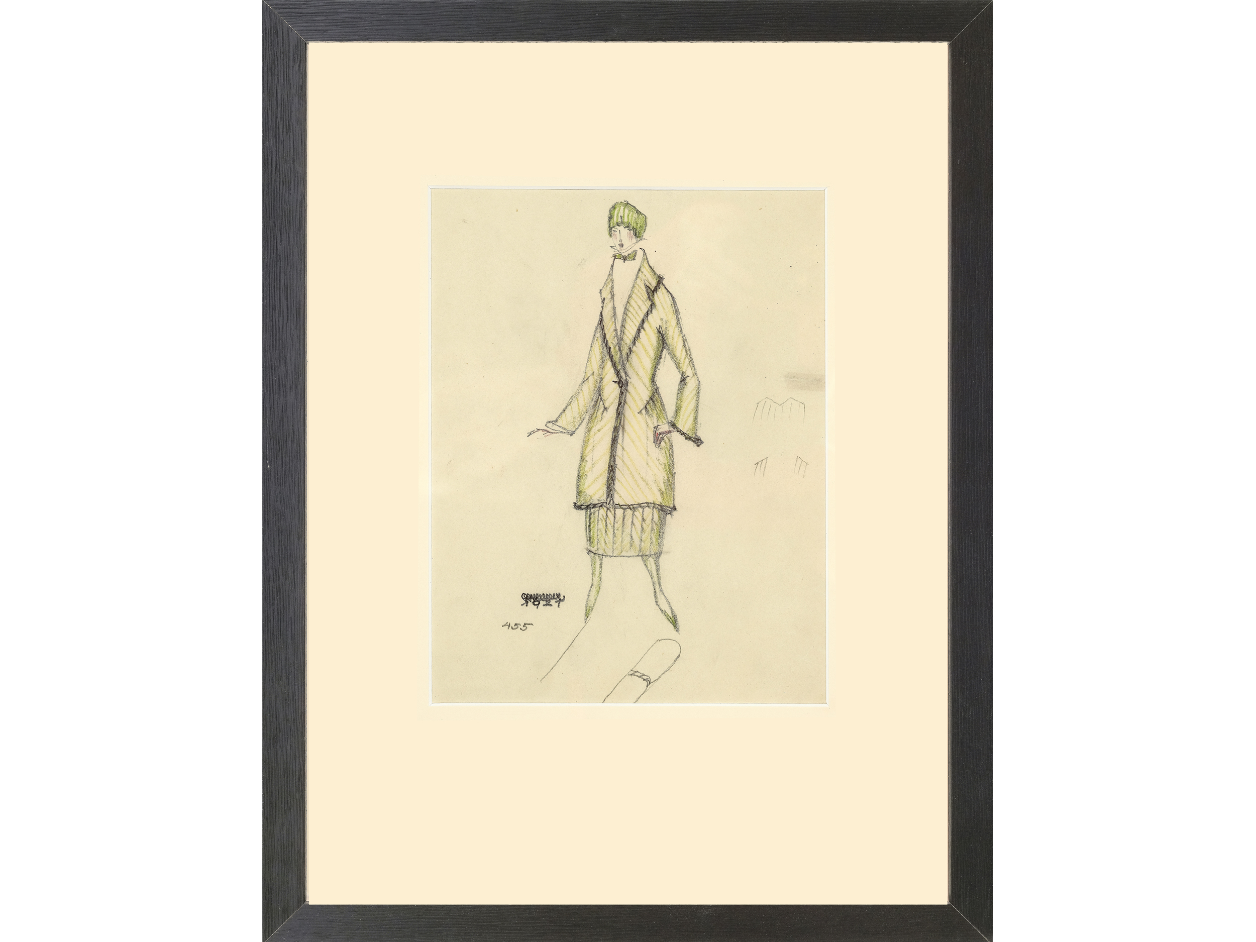 Eduard Josef Wimmer-Wisgrill, Vienna 1882 - 1961 Vienna, Fashion design for the Wiener Werkstätte - Image 2 of 4